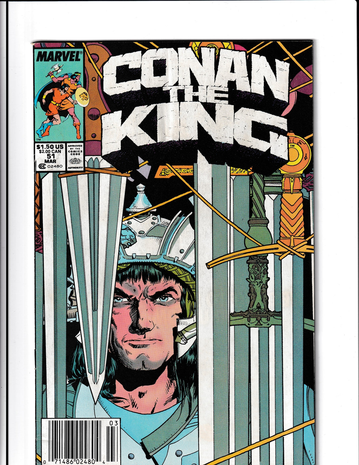 Conan the King #51 (1989) Marvel Comics