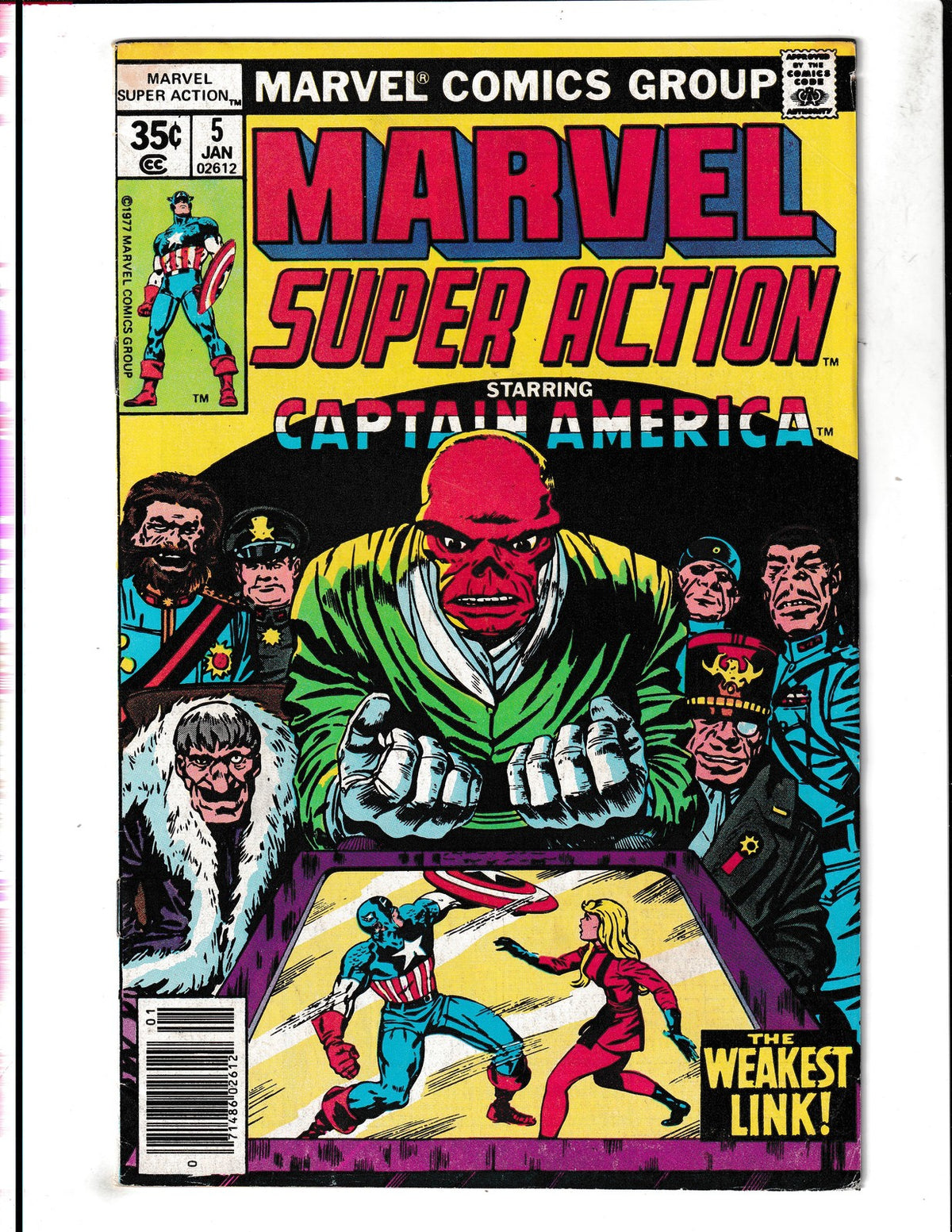 Marvel Super Action #5 (1978) Captain America Marvel Comics