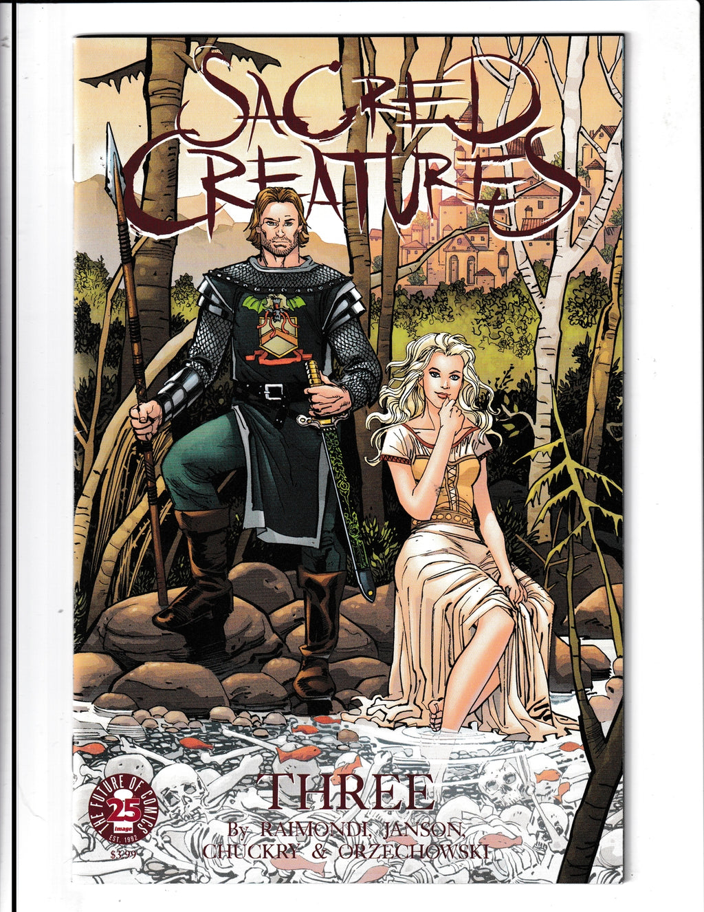 Sacred Creatures #3b (2017) Klauss Jansen Cover Image Comics