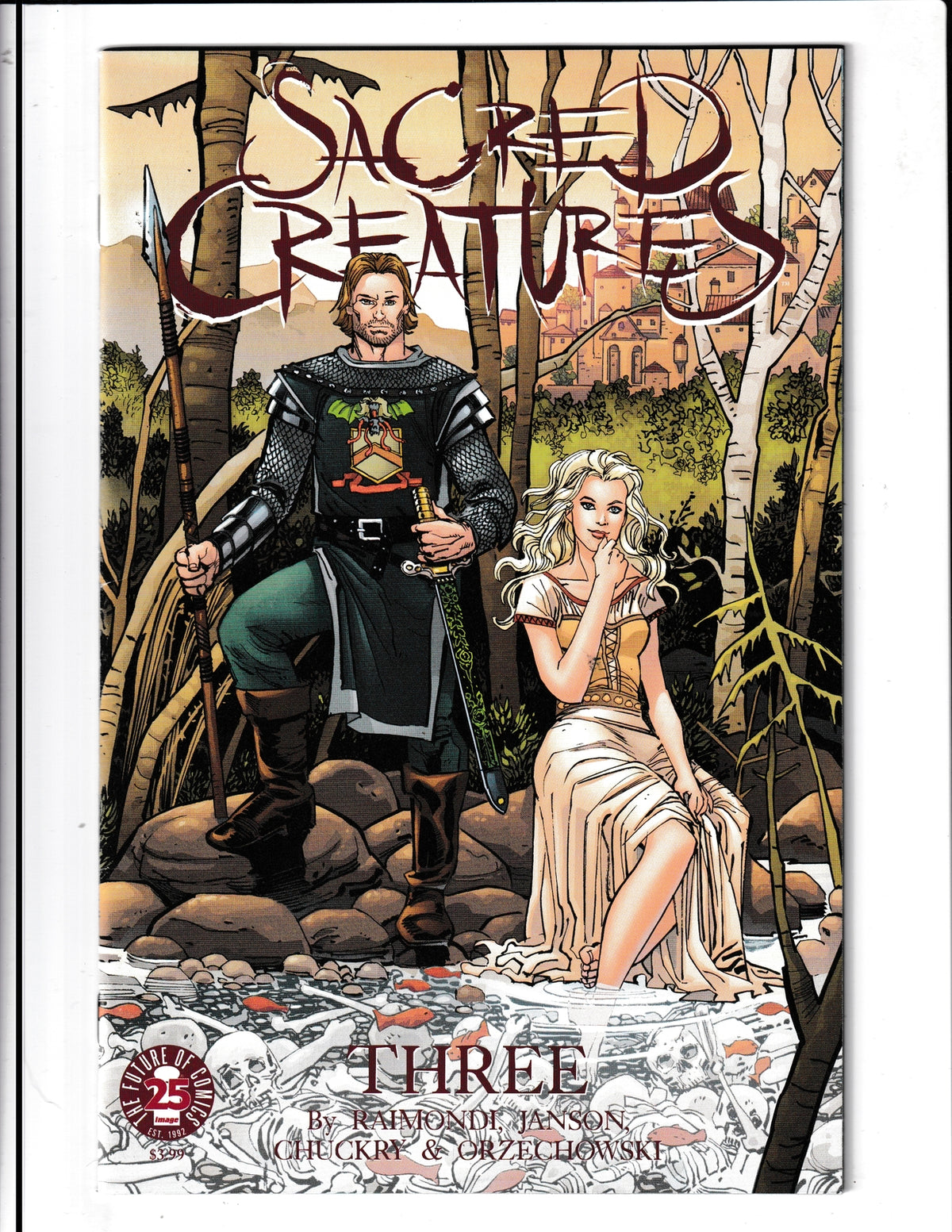 Sacred Creatures #3b (2017) Klauss Jansen Cover Image Comics