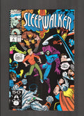 Sleepwalker #3 (1991) X-Men cover Marvel Comics