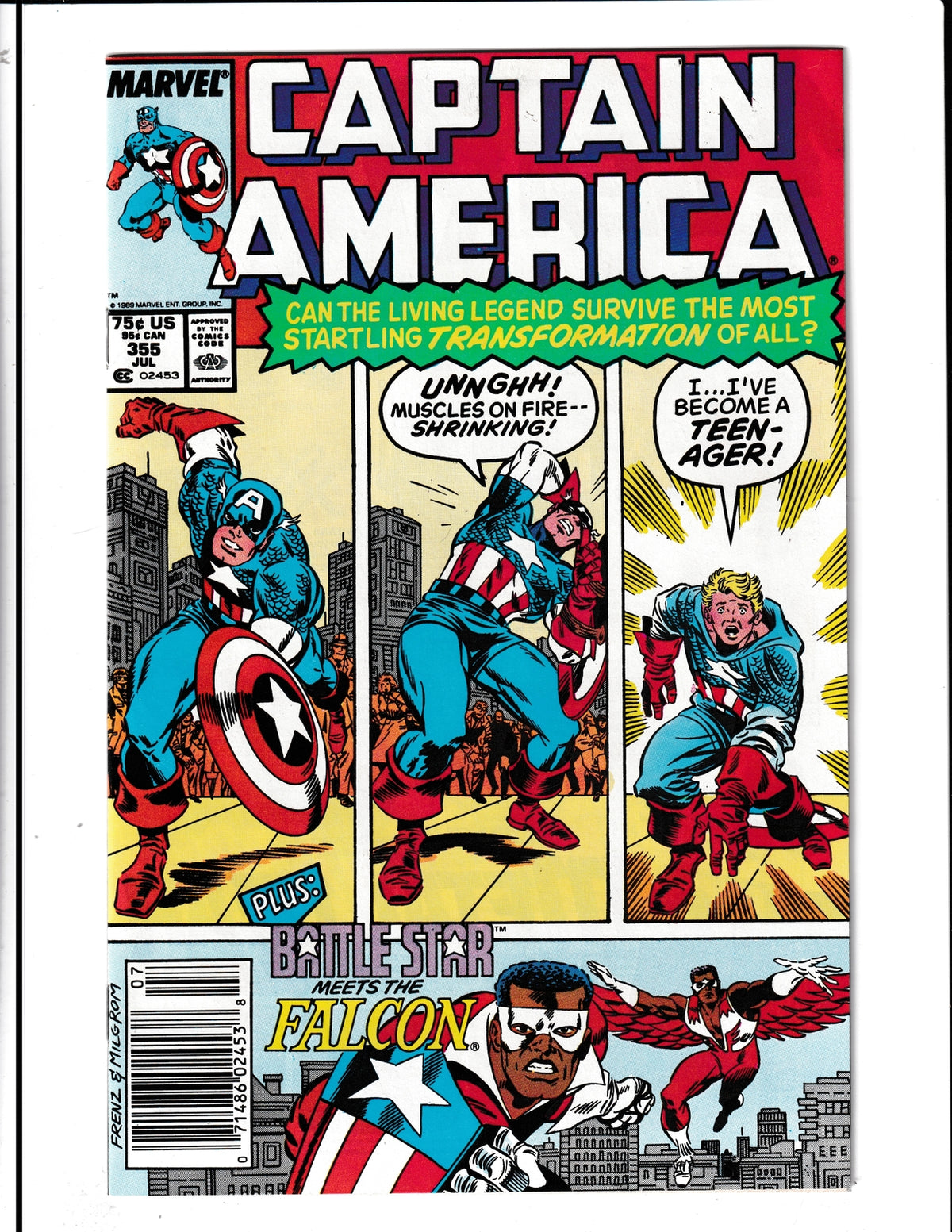 Captain America #355 (1989) Marvel Comics