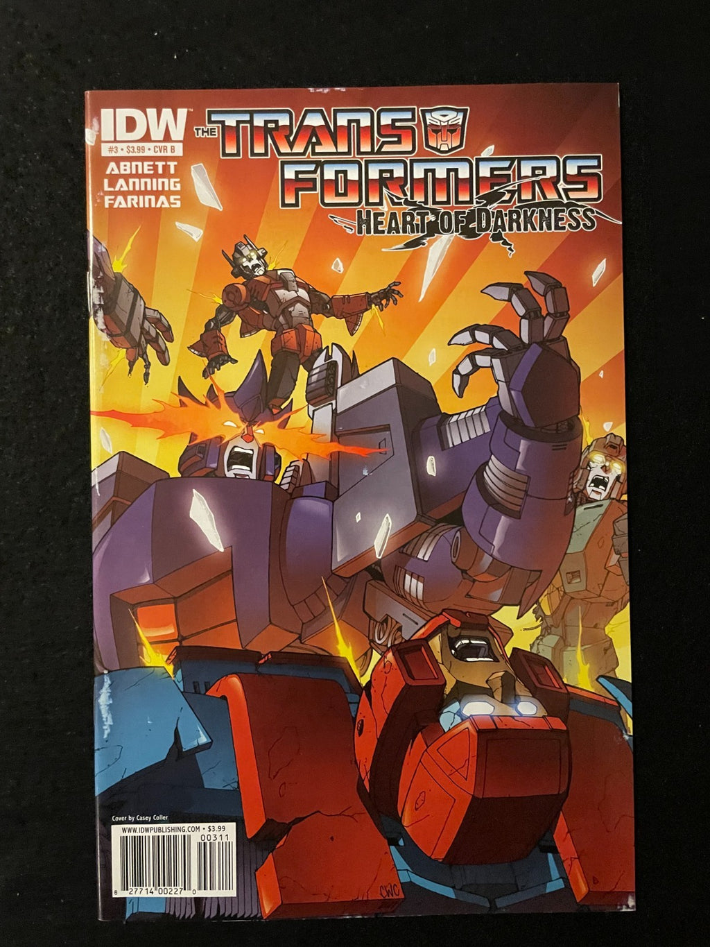 Transformers: Heart of Darkness - Complete Set of 4 #1-4 (2011) IDW