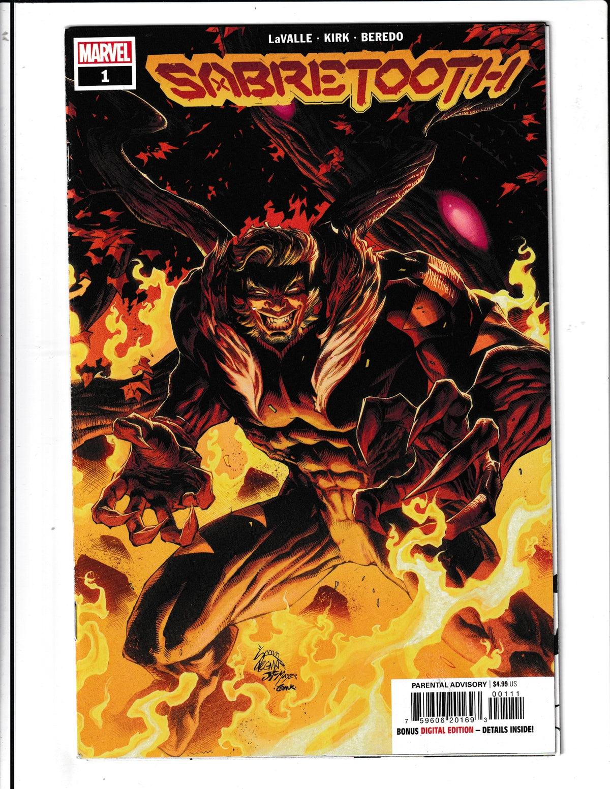 Sabretooth #1 (2022) Marvel Comics