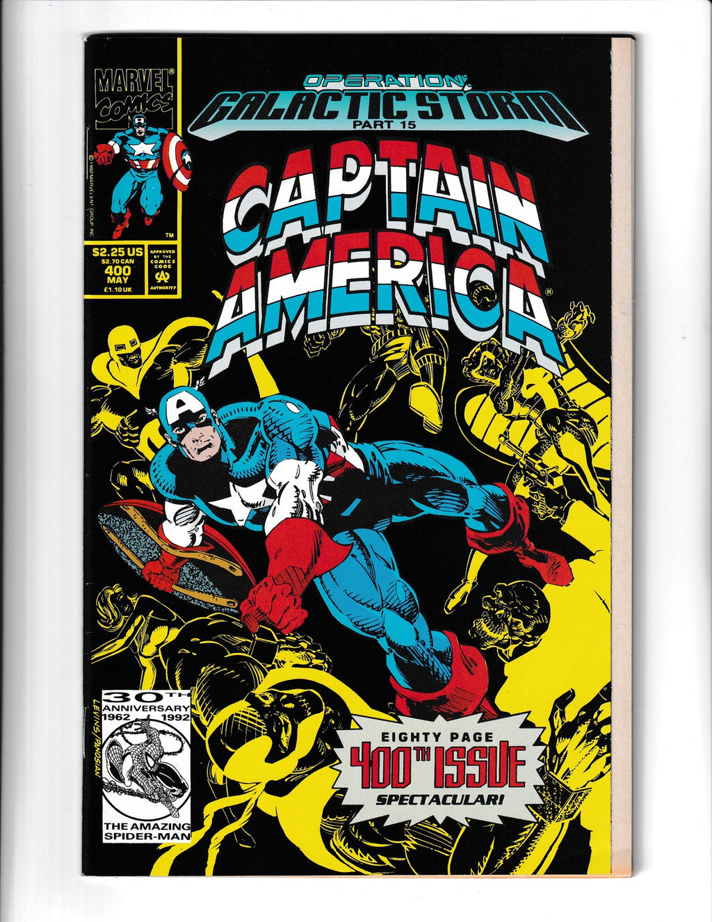 Captain America #400 (1992) HIGHER GRADE Marvel Comics