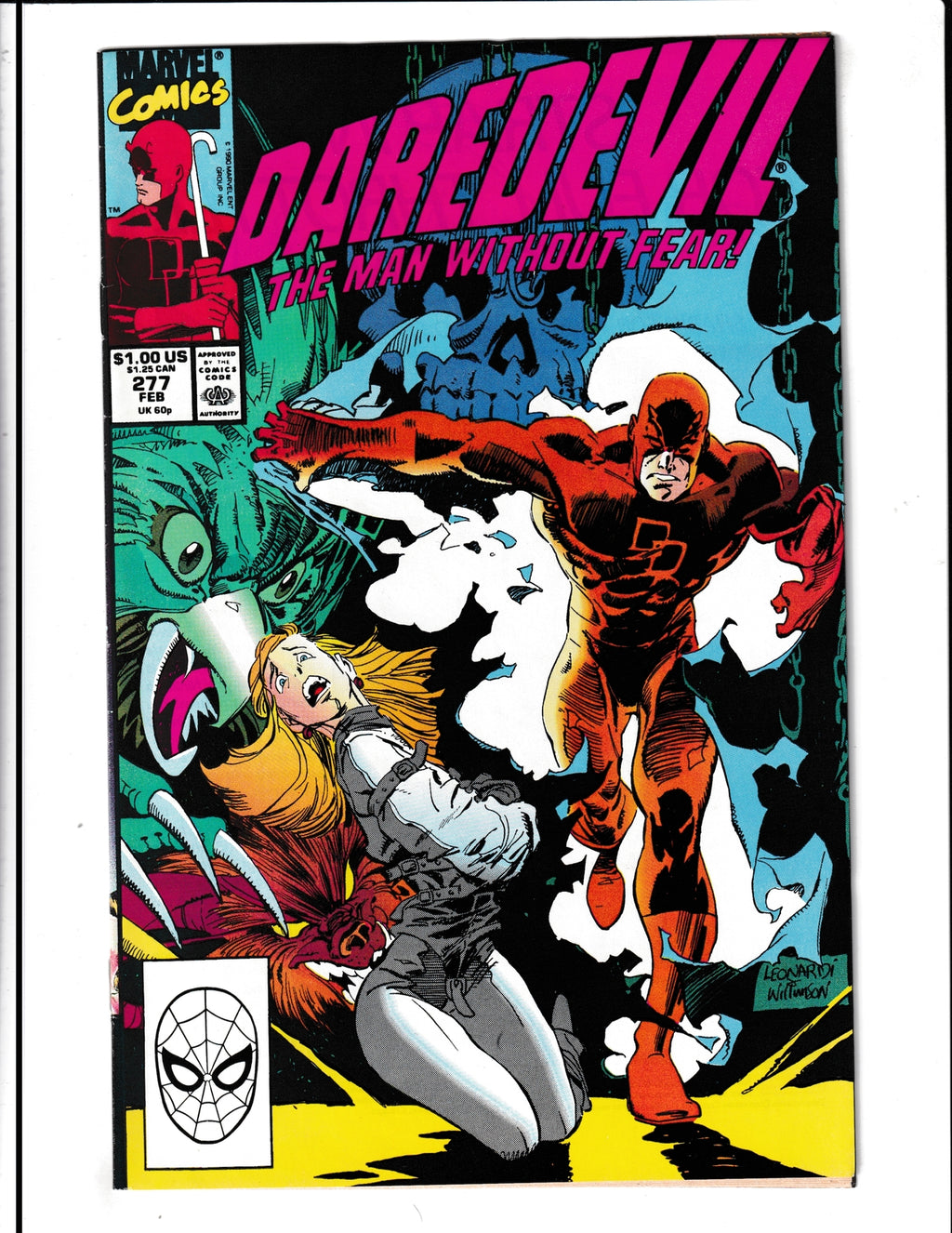 Daredevil #277 (1990) Marvel Comics