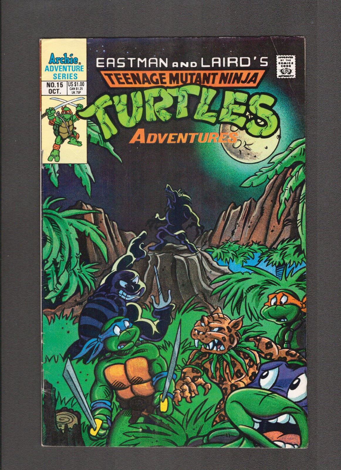 Teenage Mutant Ninja Turtles Adventures #15 (1990) Mr. Null Archie Comics