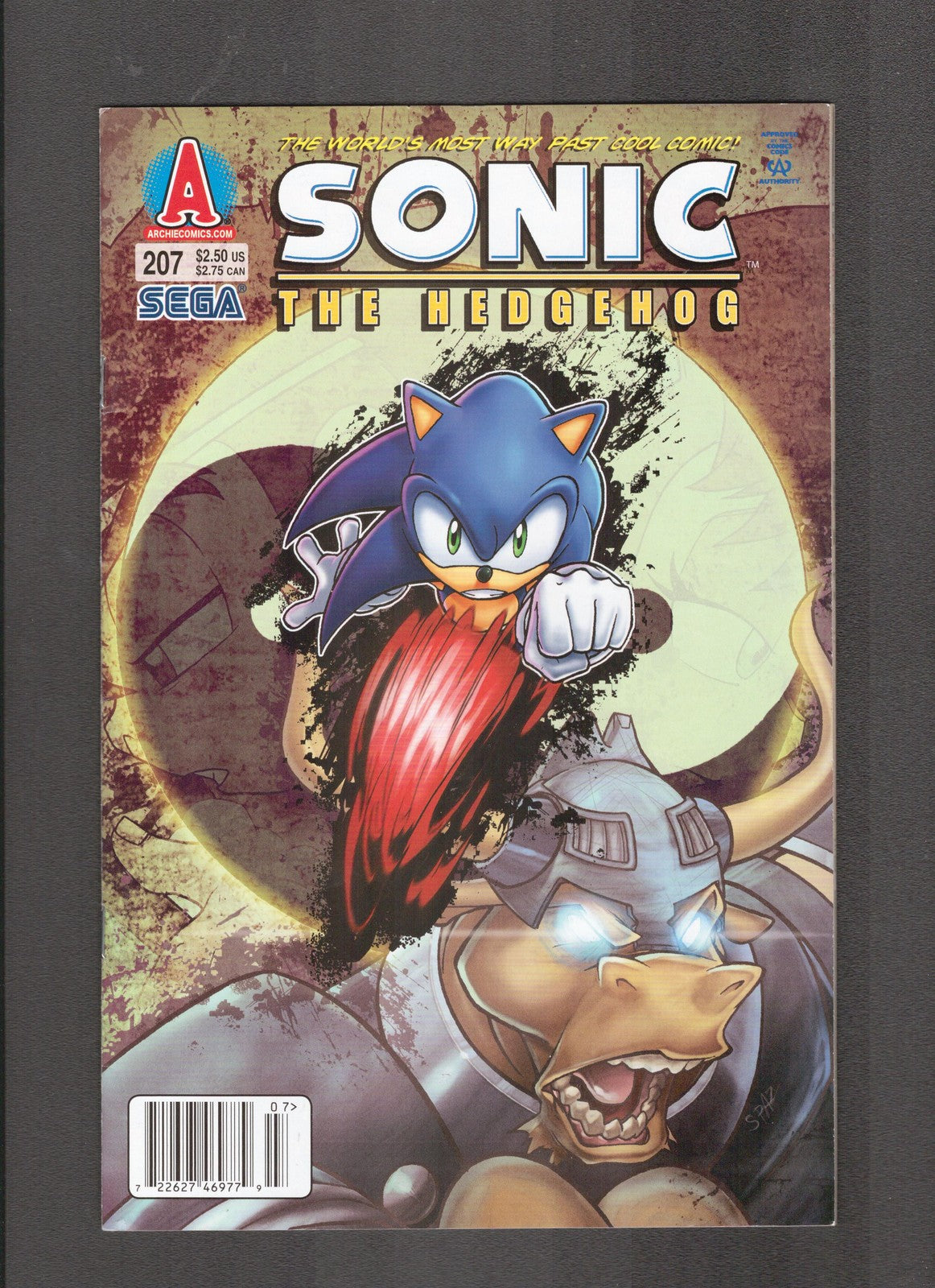 Sonic the Hedgehog #207 (2010) Terry Austin LOW PRINT Archie Comics