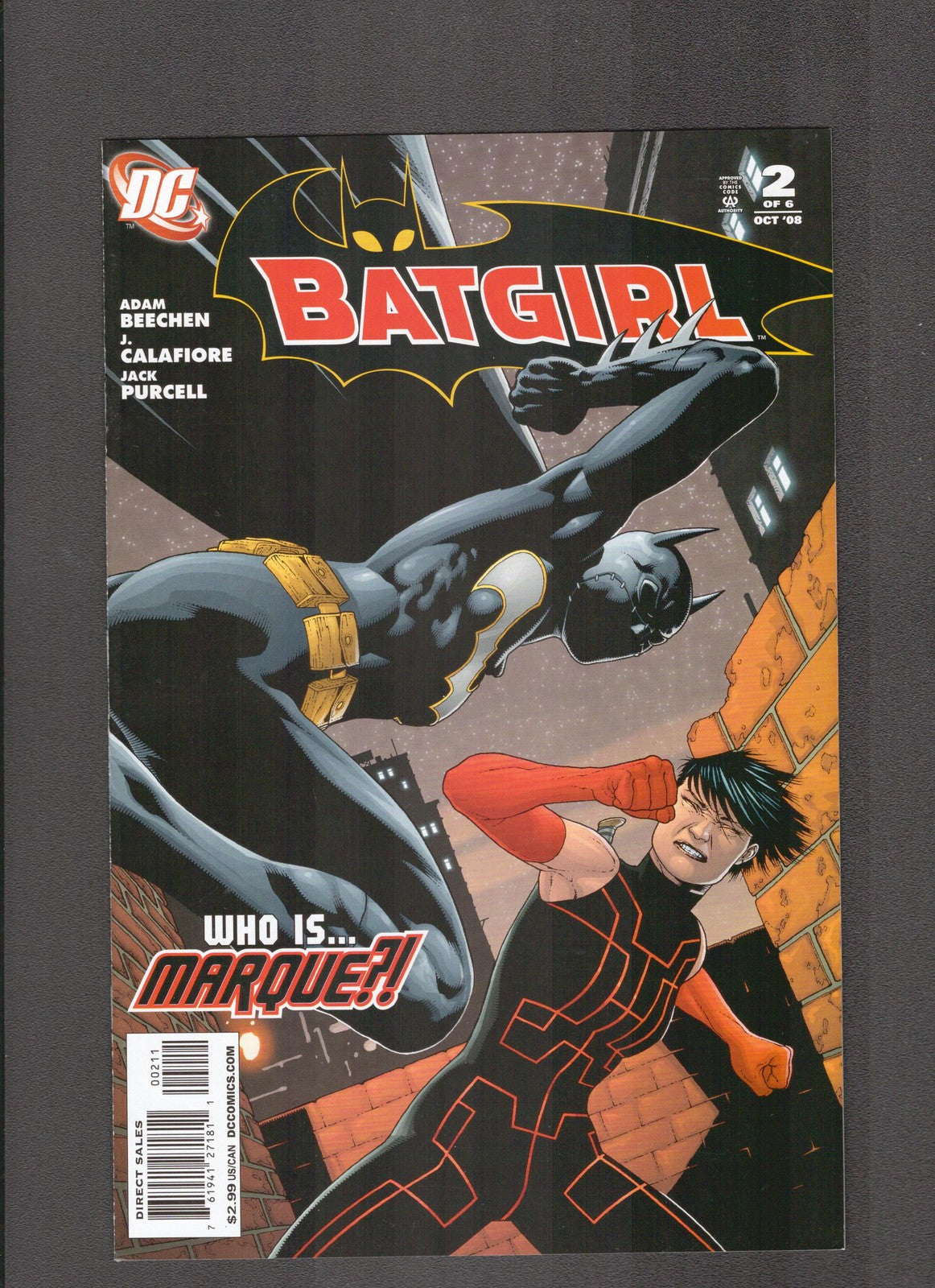 Batgirl #2 (2008) Andy Clark - Sal Cipriano DC Comics