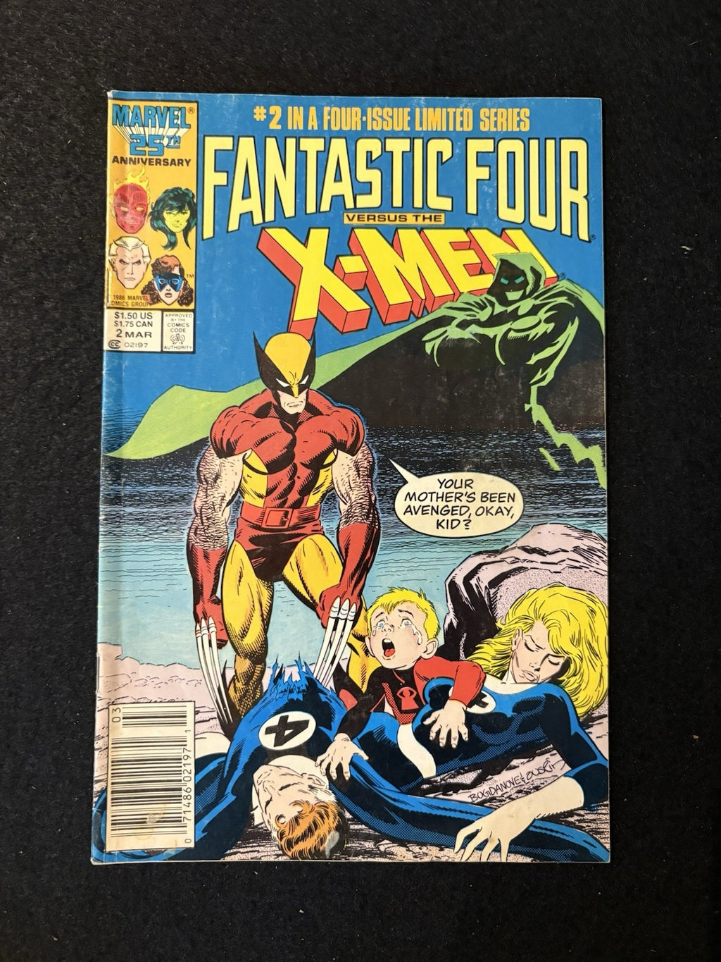 Fantastic Four Versus the X-Men #1-4 (1987) Complete Mini-Series Marvel Comics
