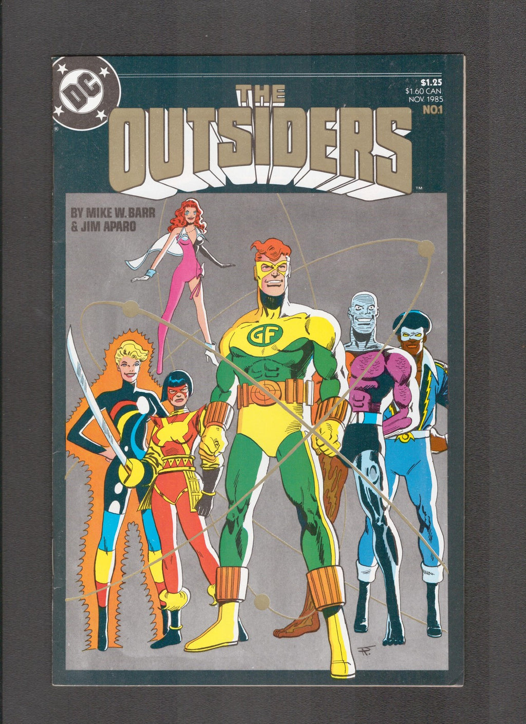 The Outsiders #1 (1985) Jim Aparo DC Comics