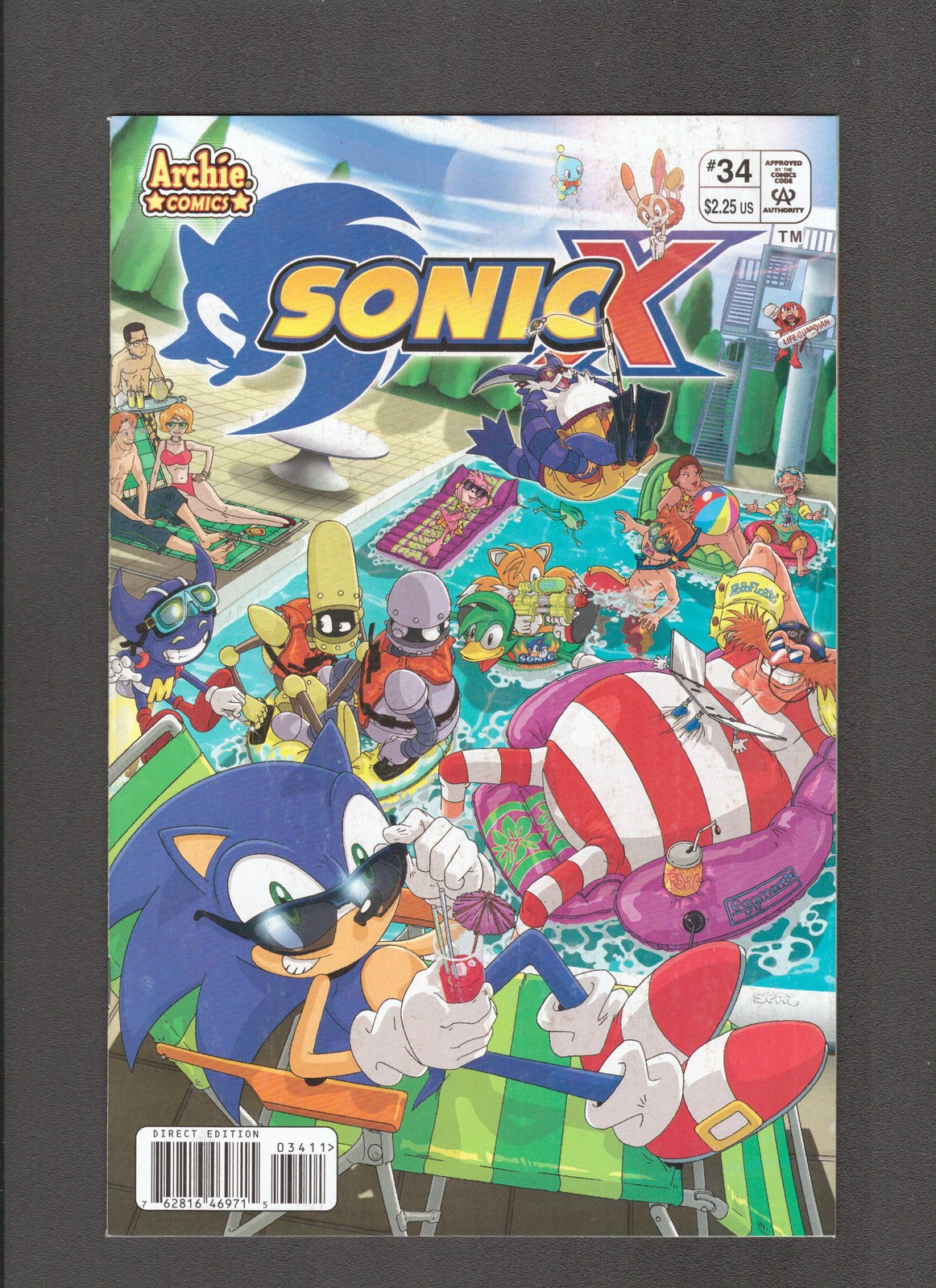 Sonic X #34 (2008) Archie Comics