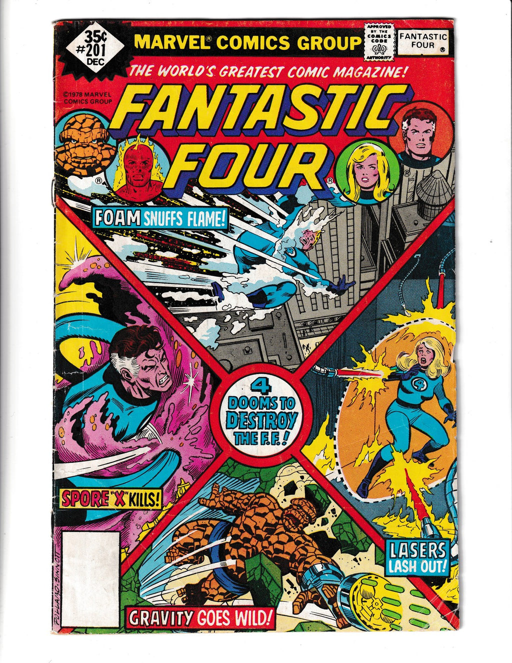 Fantastic Four #201 (1978) Marvel Comics