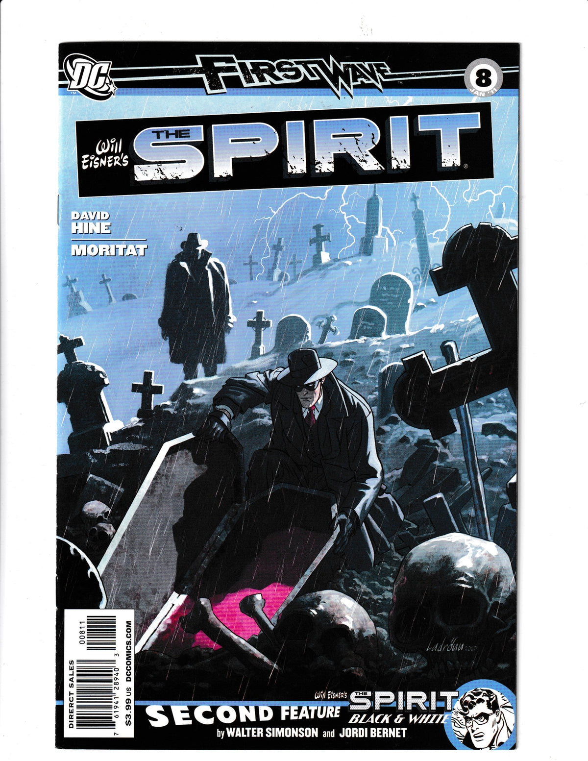 Spirit #8 (2011) Higher GradeDC Comics SKU:1219