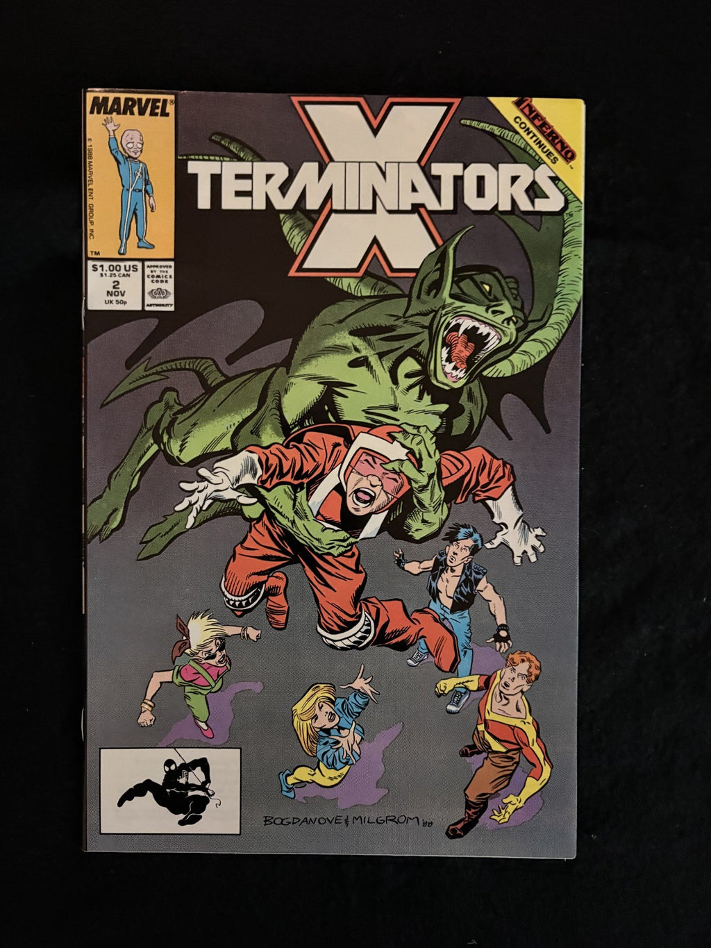 X-Terminators - Complete Set of 4 #1-4 (1988-89) Marvel Comics
