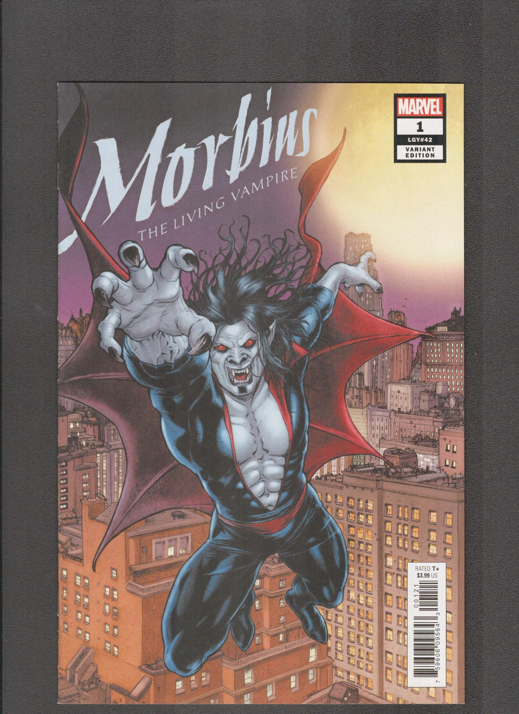 Morbius the Living Vampire #1B (2020) Juan Jose Rip Connecting CVR Marvel Comics