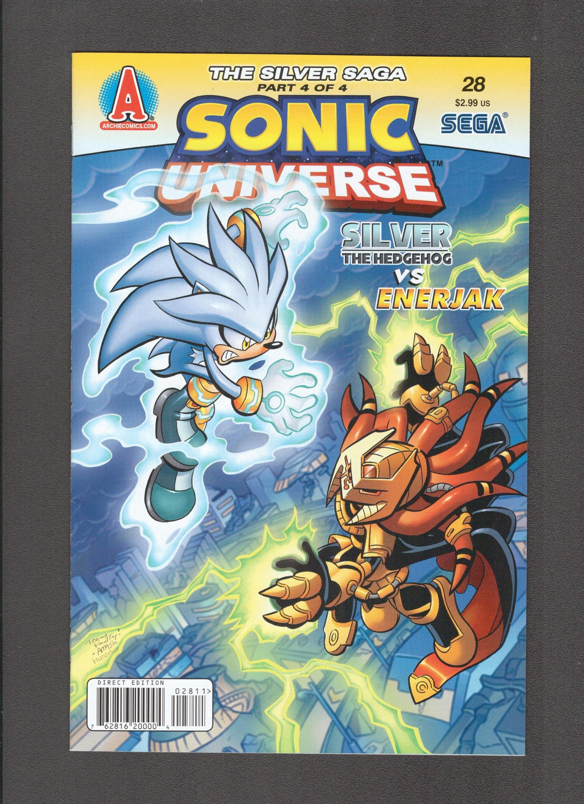 Sonic Universe #28 (2011) Silver Saga - Yardley, Flynn Archie Comics