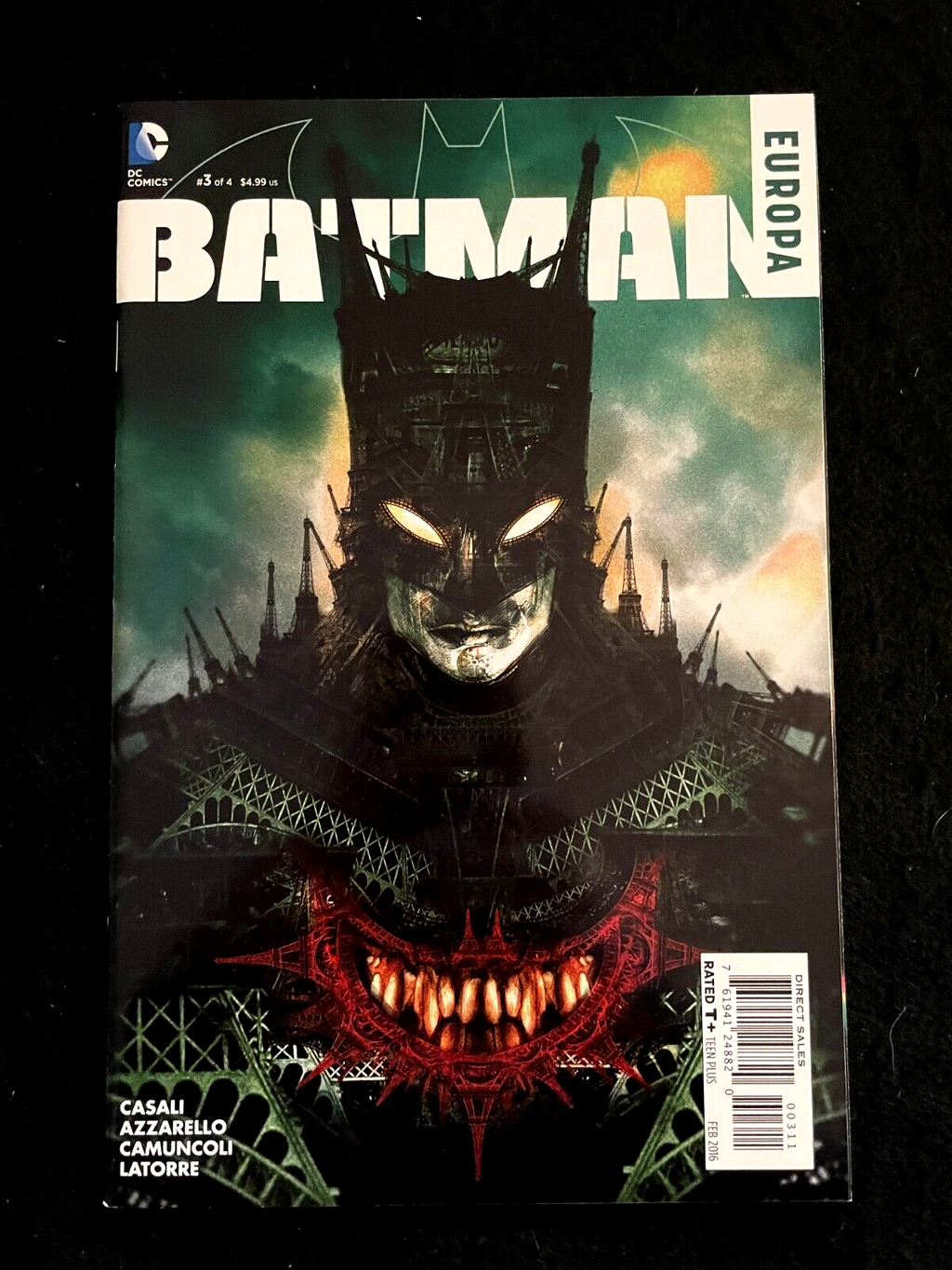 Complete Set of Four Batman: Europa  #1-4 2016 - DC