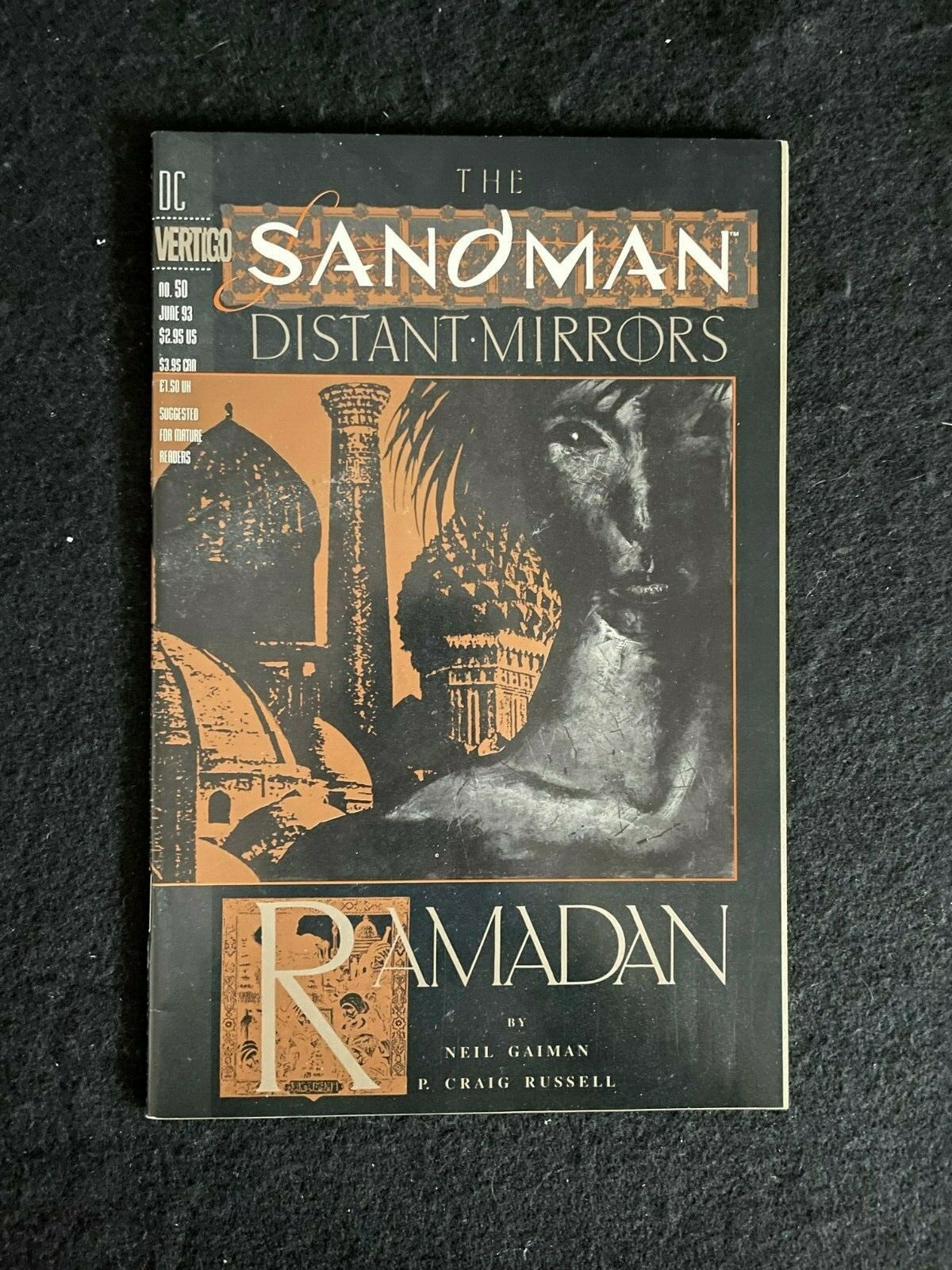 Sandman "Distant - Mirrors" #50 DC Comics 1993 N. Gaiman FUTURE NETFLIX SERIES