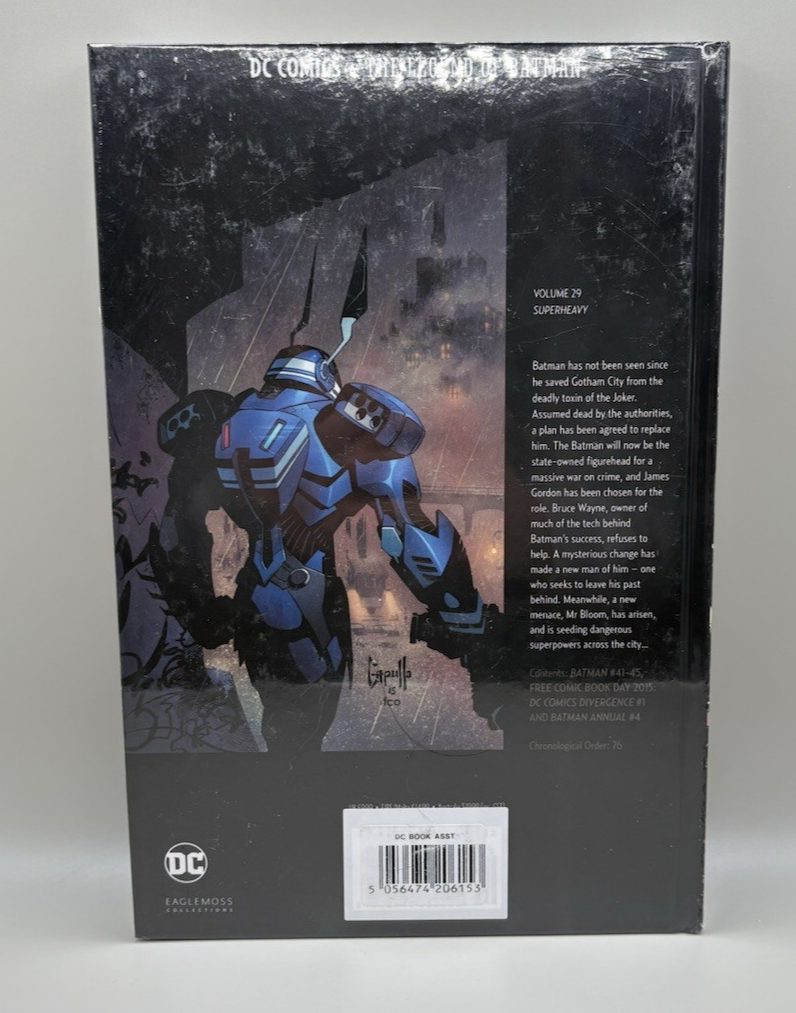 DC Comics: The Legend of Batman Vol. 29: Superheavy HC Eaglemoss Graphic Novel