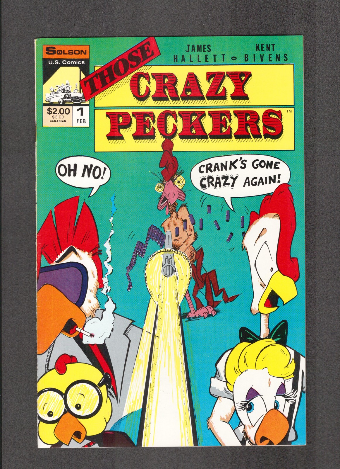Those Crazy Peckers #1 (1987) Solson Comics