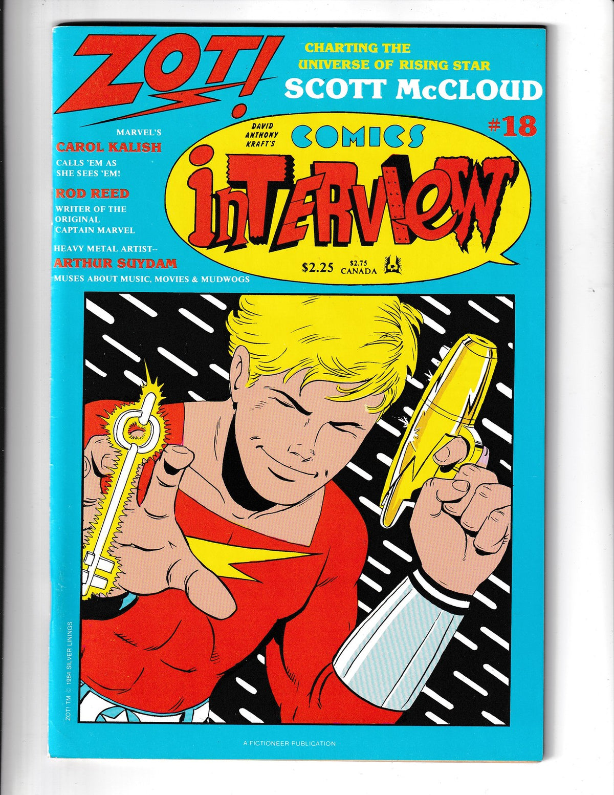 David Anthony Kraft's Comics Interview #18 (1984) Fictioneer Comics