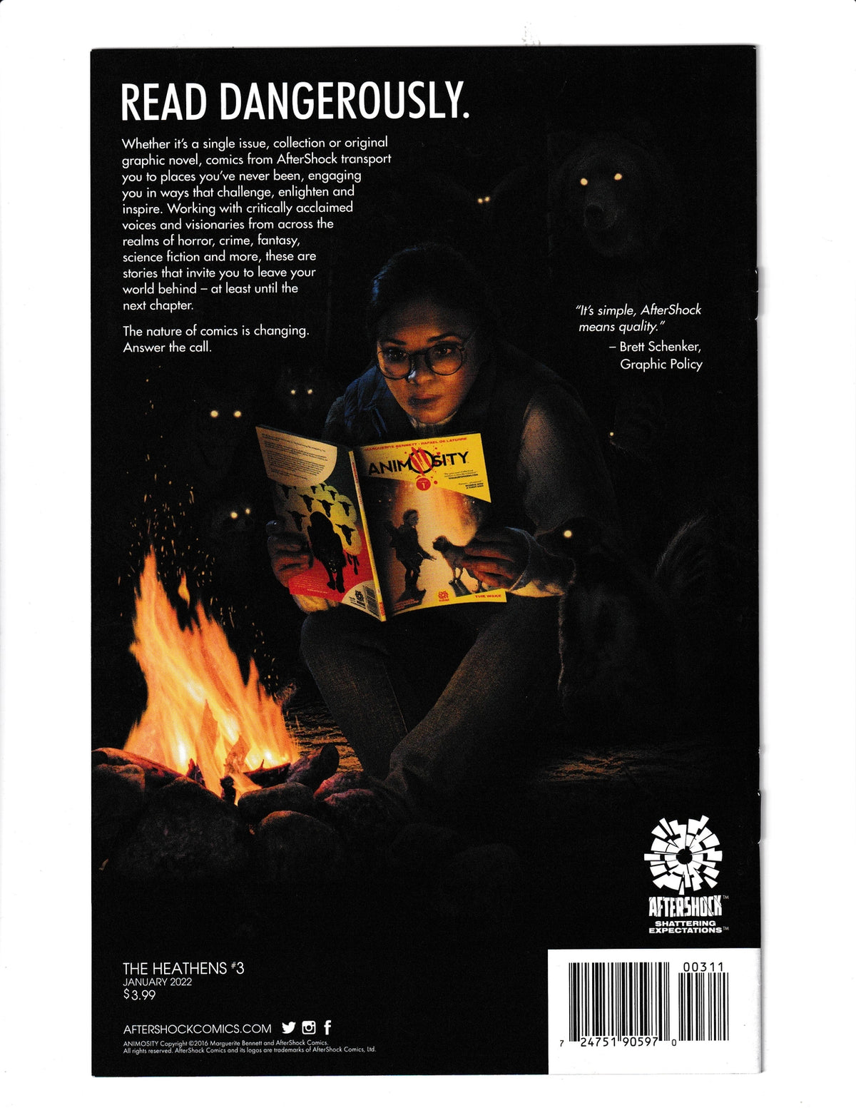 Heathens #3 (2022) Aftershock Comics