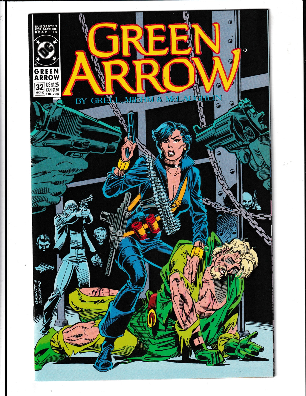Green Arrow #32 (1990) HIGH GRADE Vol. 2 DC Comics