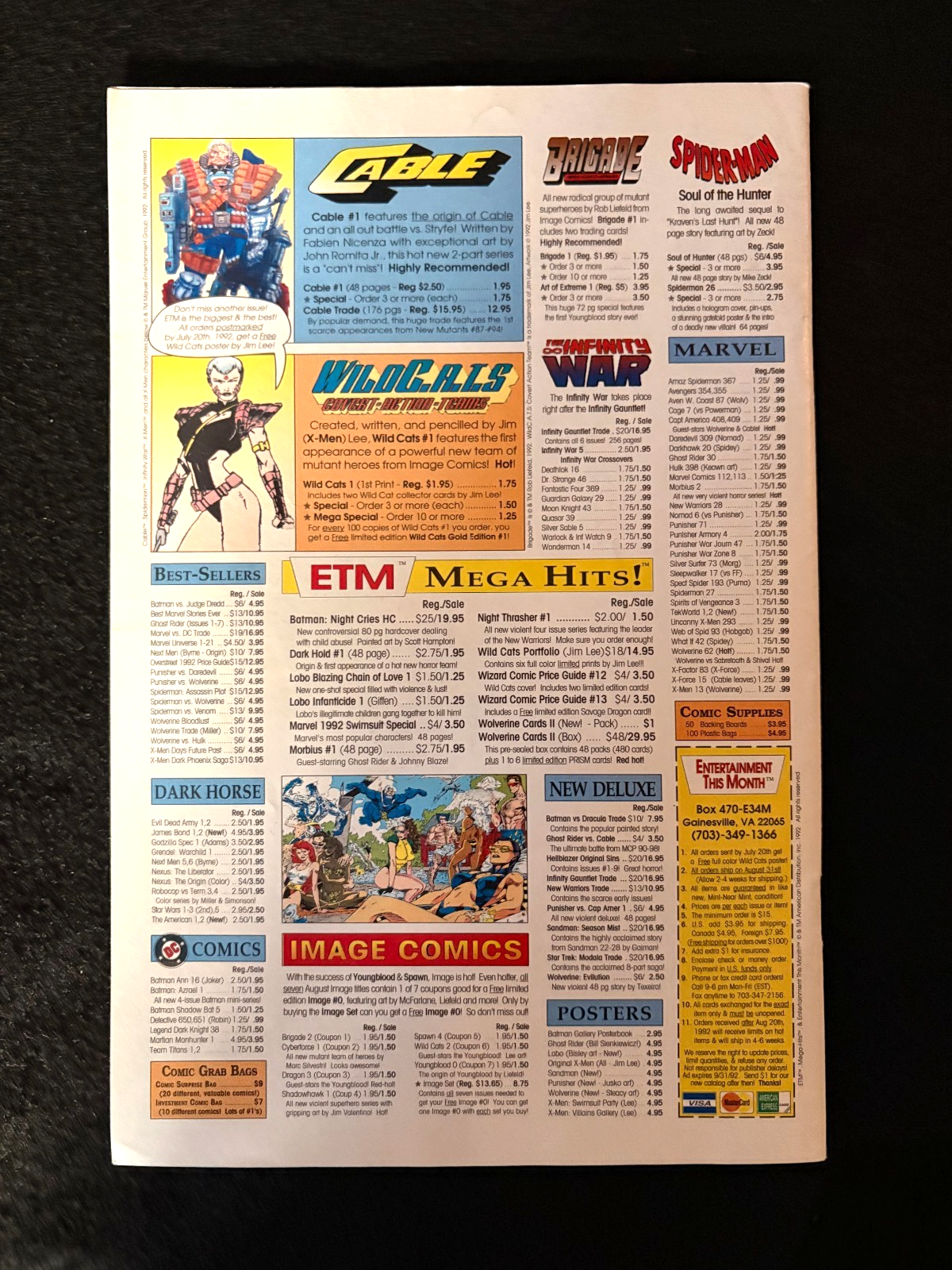 Hell's Angel - Run of 3 - #1-3 (1992) Marvel UK
