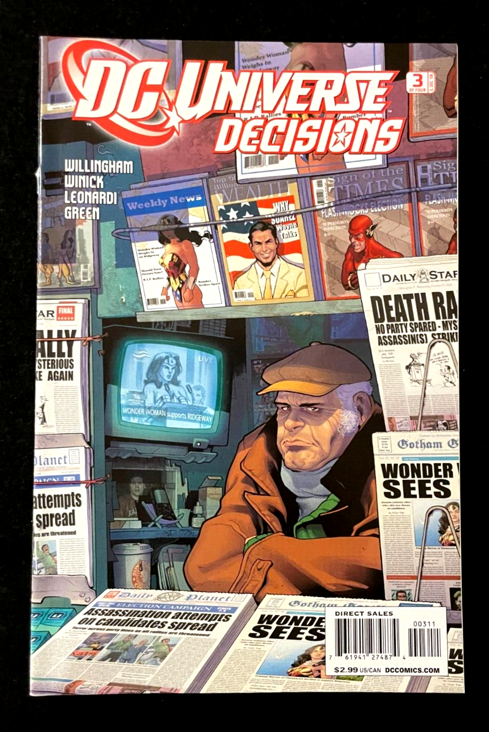 DC Universe: Decisions - Complete Set of 4 - #1-4 (2008) DC Comics