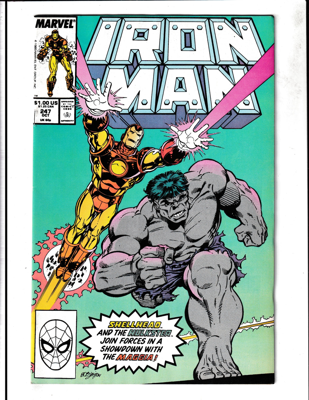 Iron Man #247 (1989) Marvel Comics SKU:1454