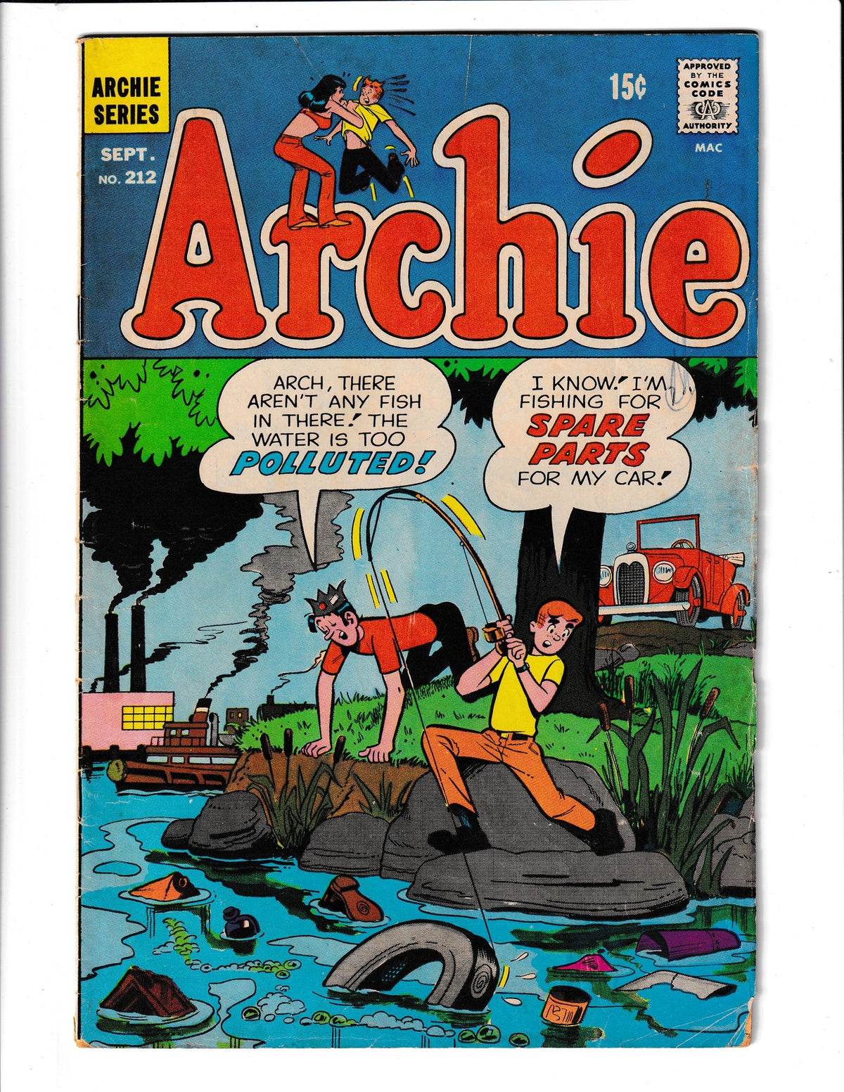 Archie Comics #212 (1971) Archie Comics SKU:3319