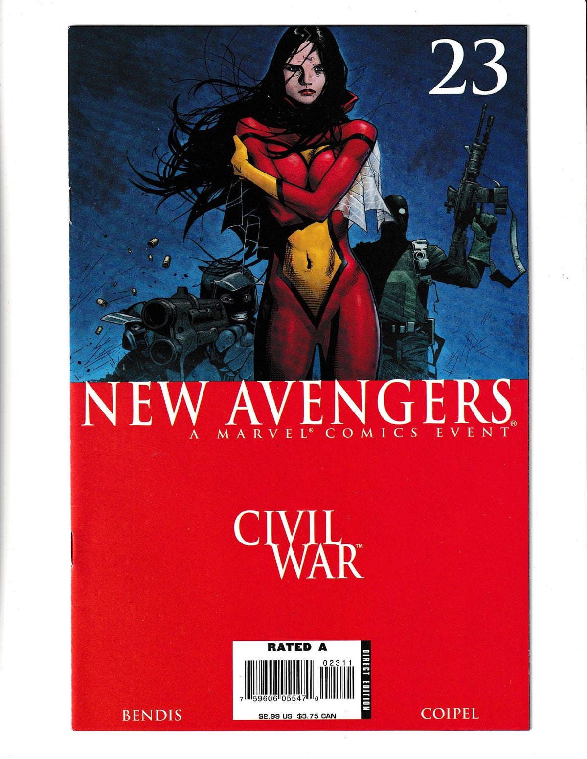 New Avengers #23 (2006) Civil War Tie in Marvel Comics