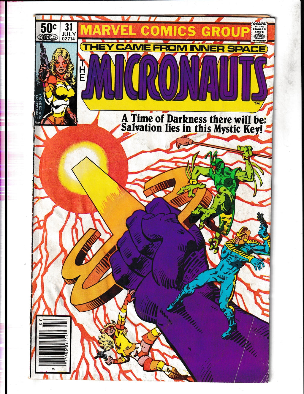 Micronauts #31 (1981) Marvel Comics
