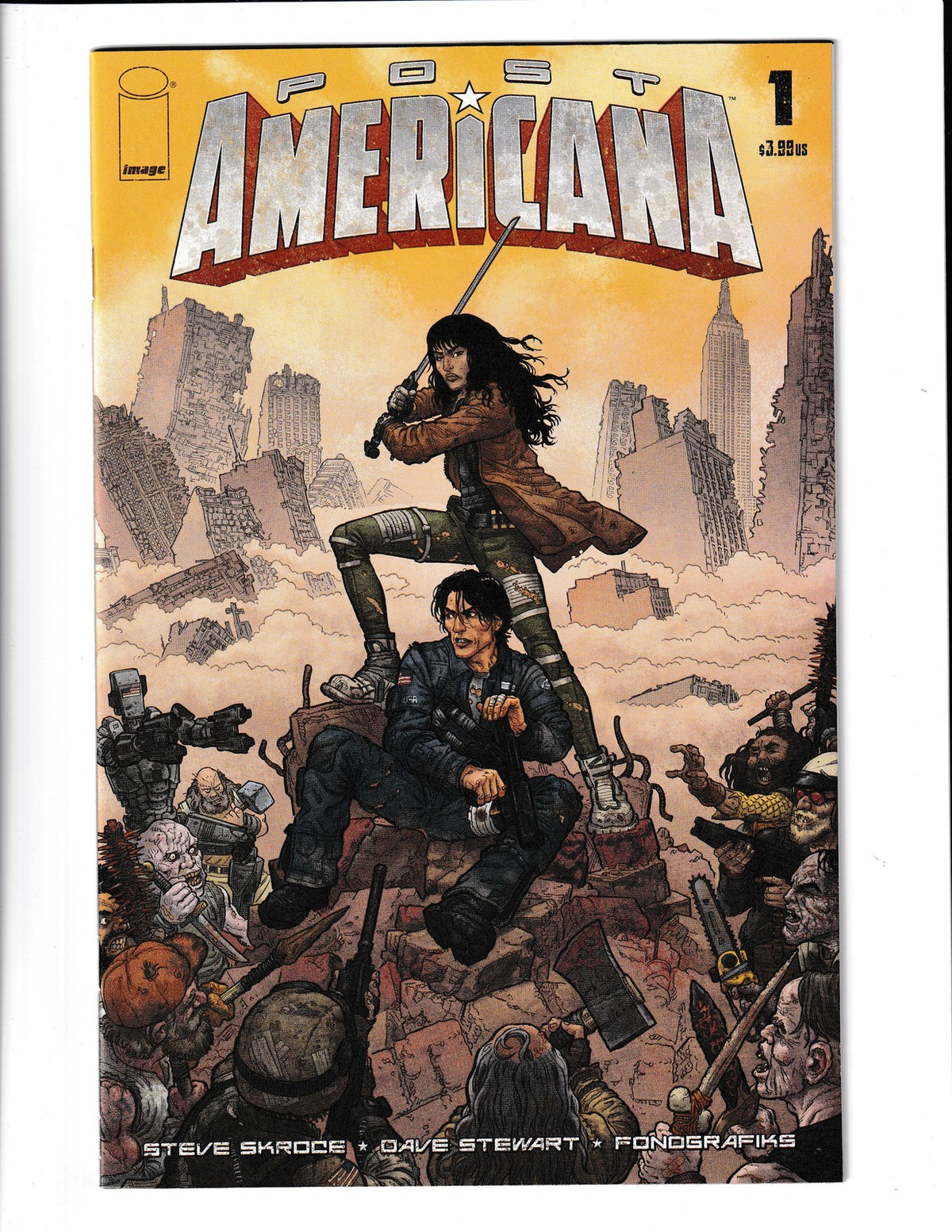 Post Americana #1 (2020) Steve Skroce Cover Image Comics