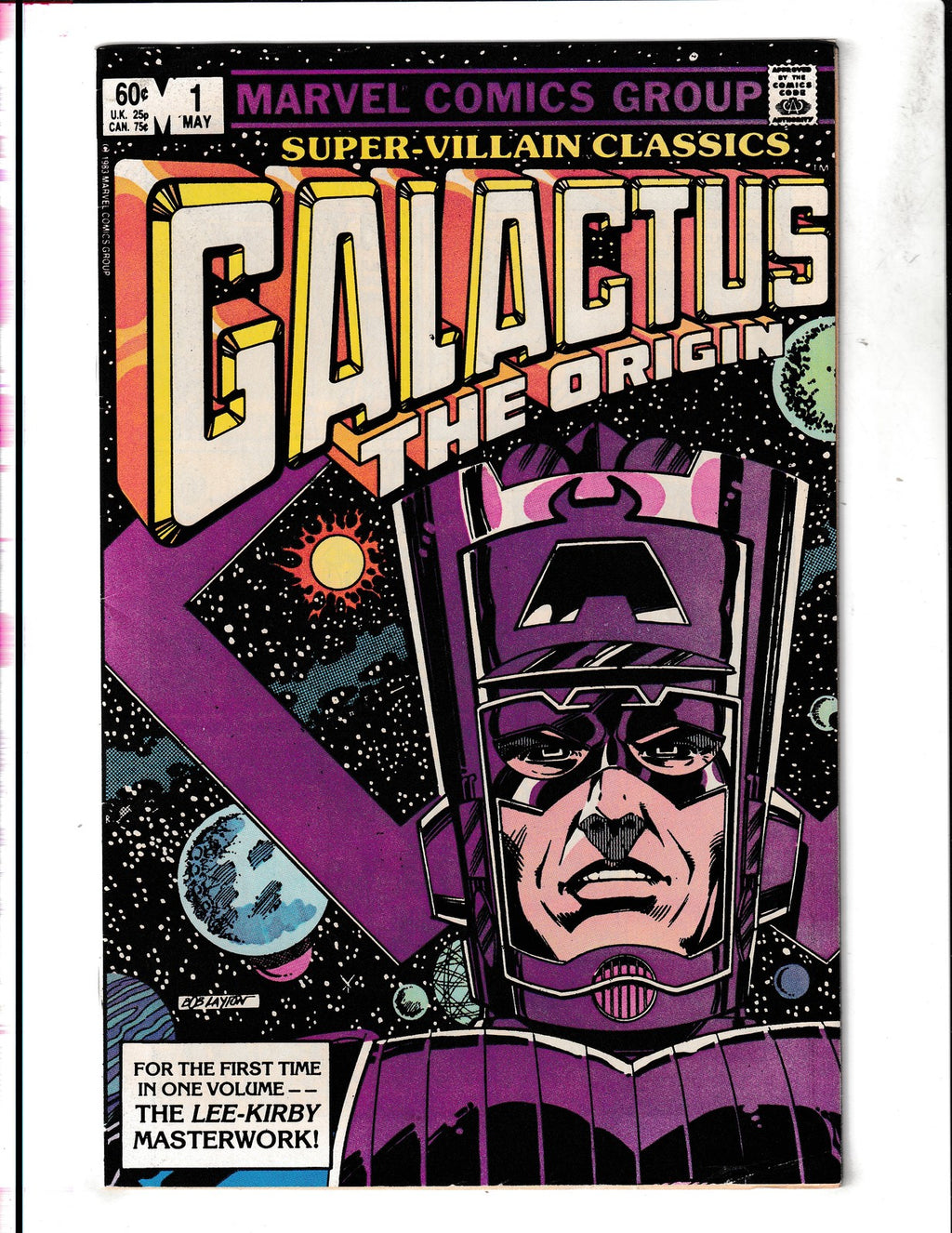 Super-Villain Classics: Galactus - The Origin #1 (1983) Bob Layton Marvel Comics