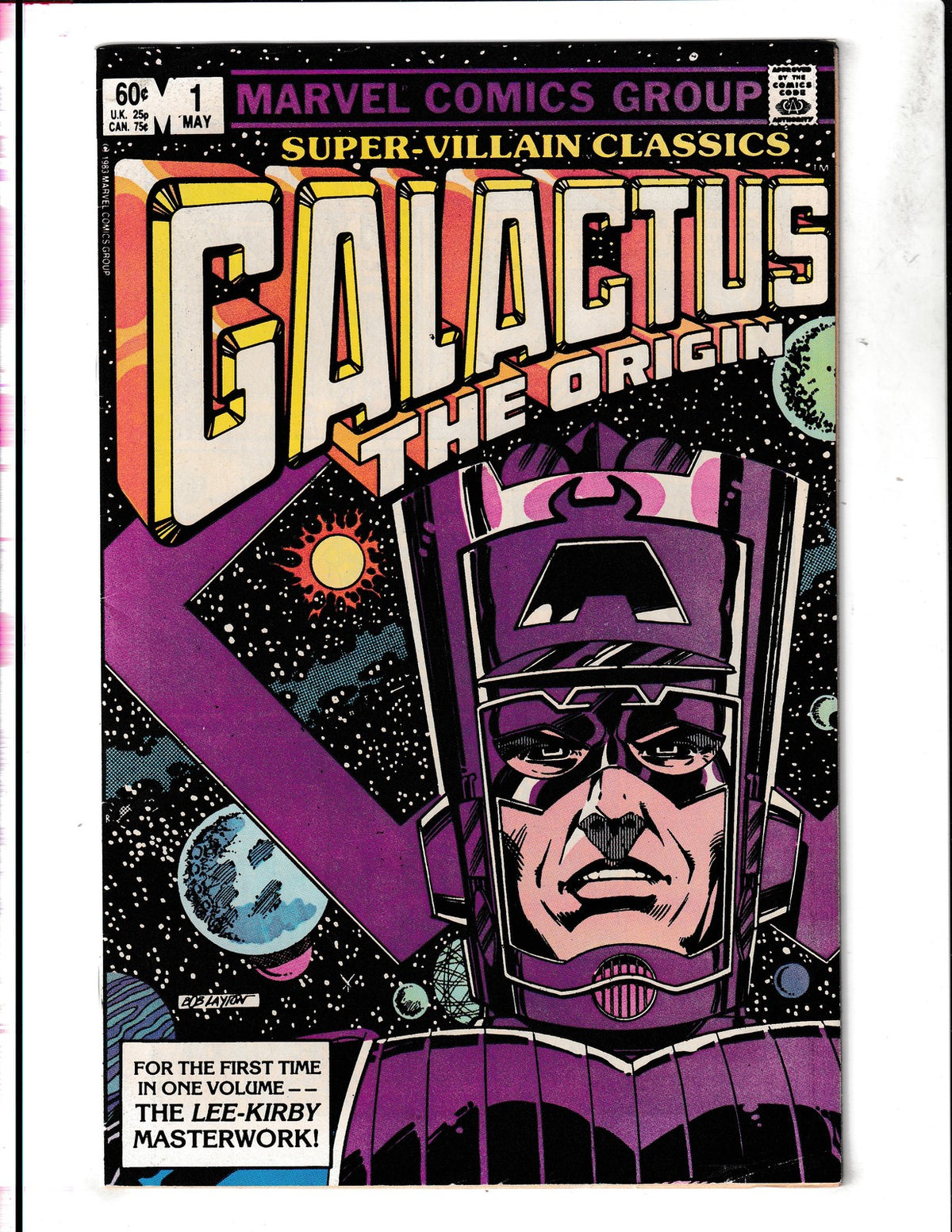 Super-Villain Classics: Galactus - The Origin #1 (1983) Bob Layton Marvel Comics