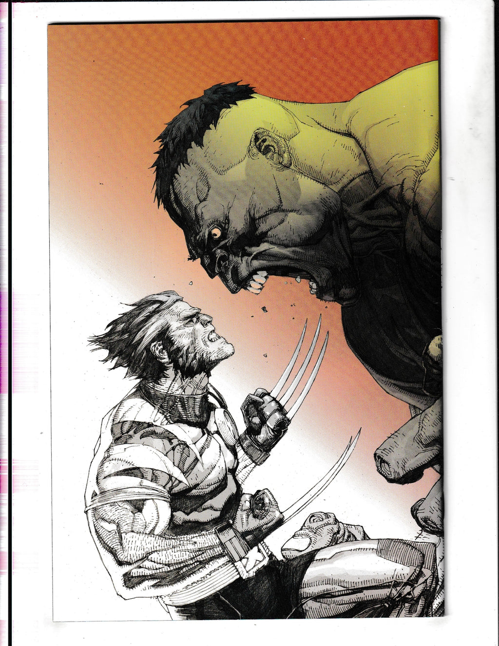 Ultimate Wolverine VS Hulk #1c (2006) Leinil Yu Director's Cut Cov Marvel Comics