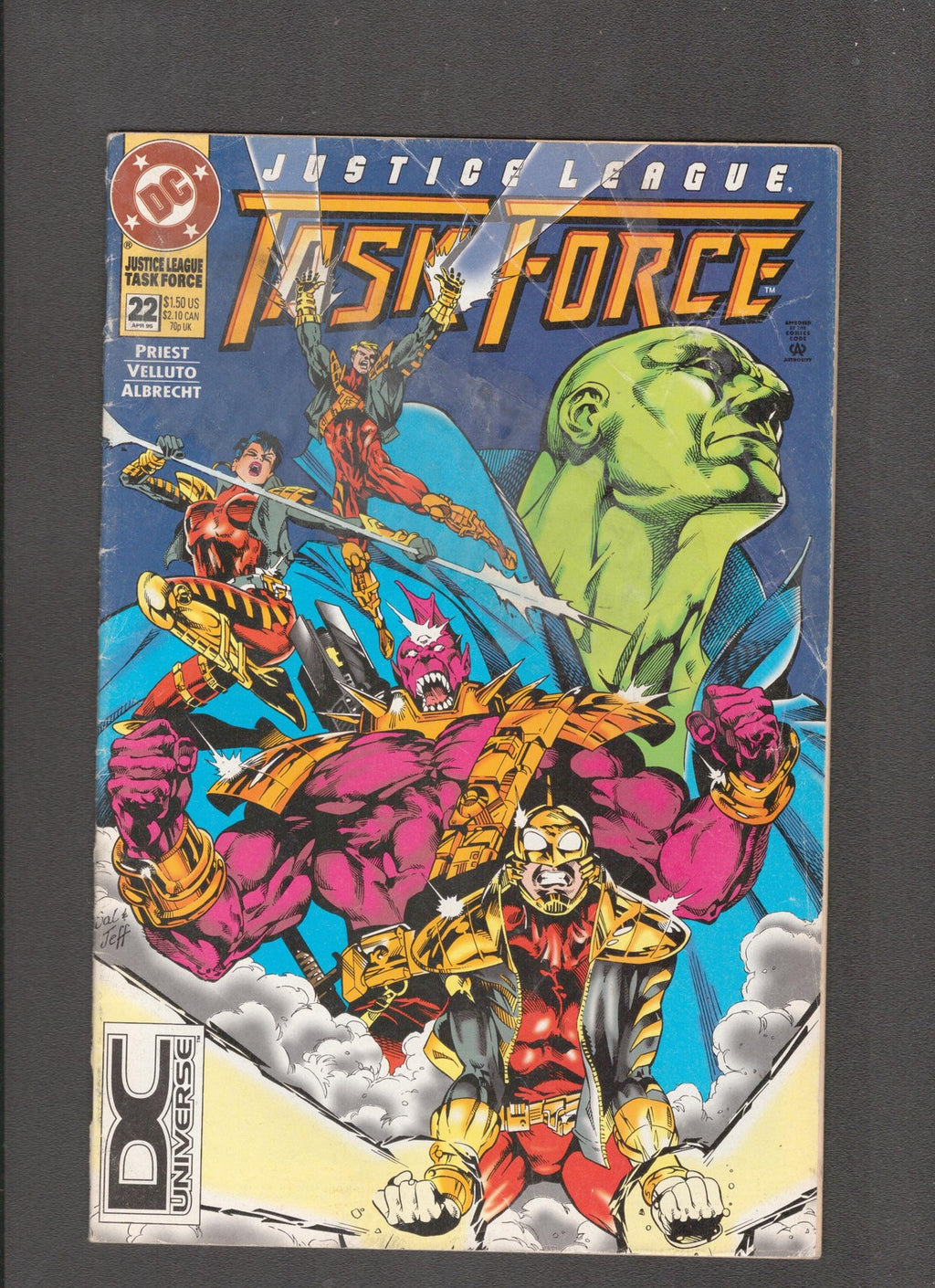 Justice League Task Force #22 (1995) DC Comics