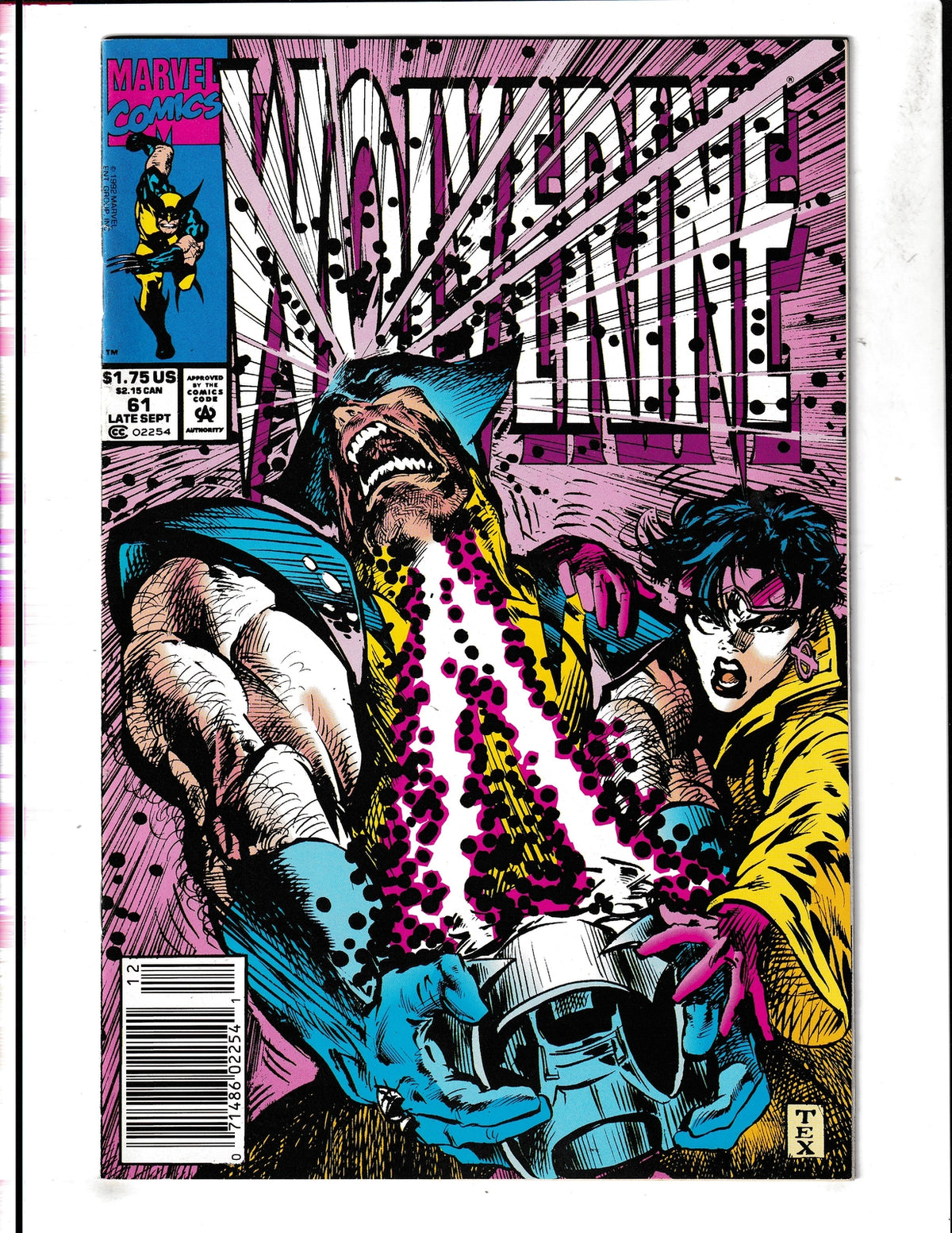 Wolverine #61 (1992) Marvel Comics