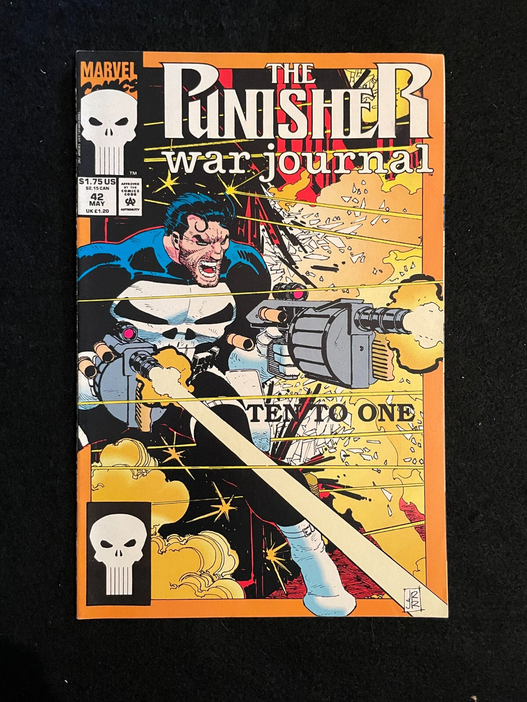 Punisher War Journal #42 HIGHER GRADE 1992 Marvel Comics