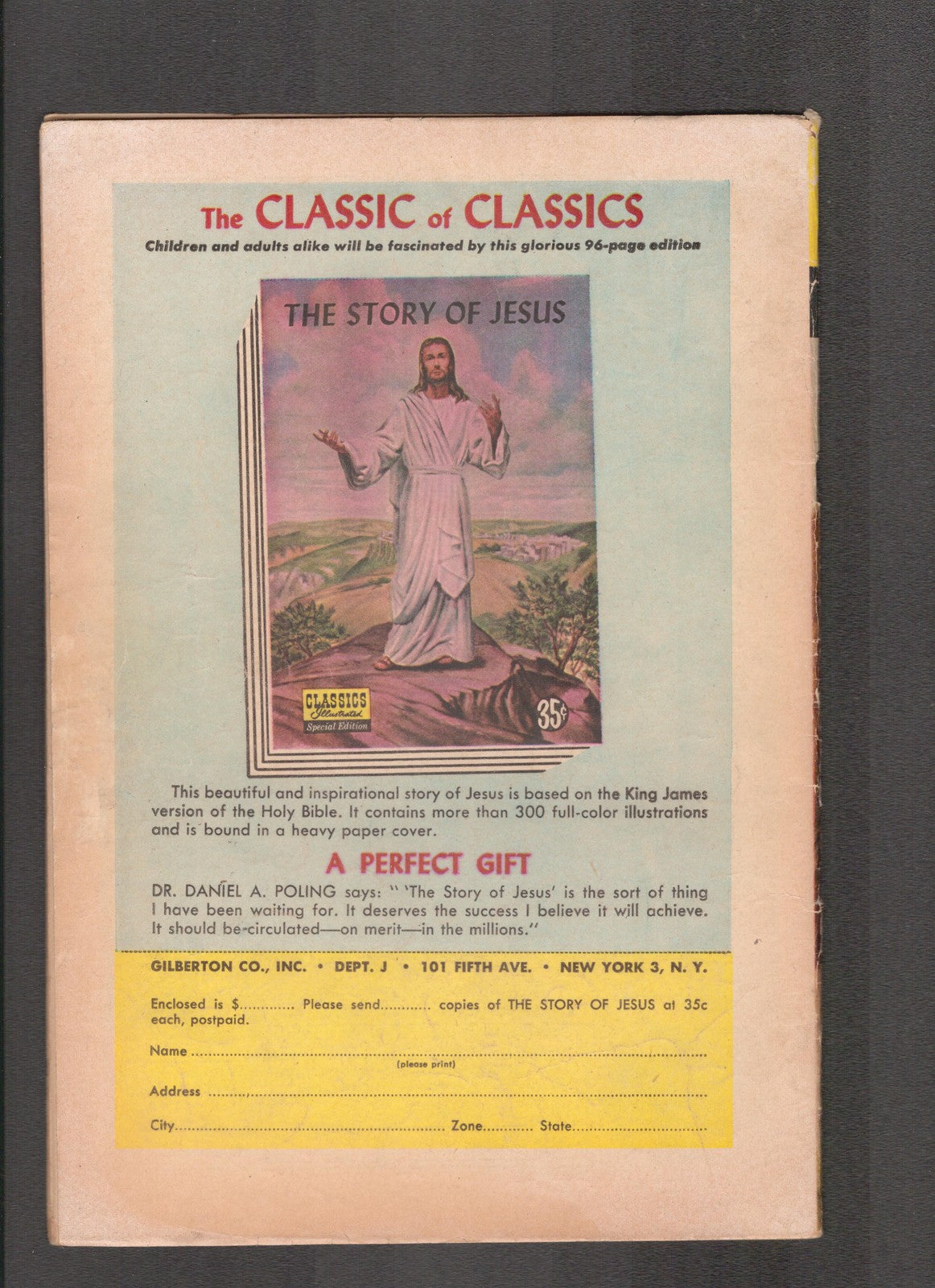 Classics Illustrated #106 (1953) HRN 142 Buffalo Bill Gliberton Comics