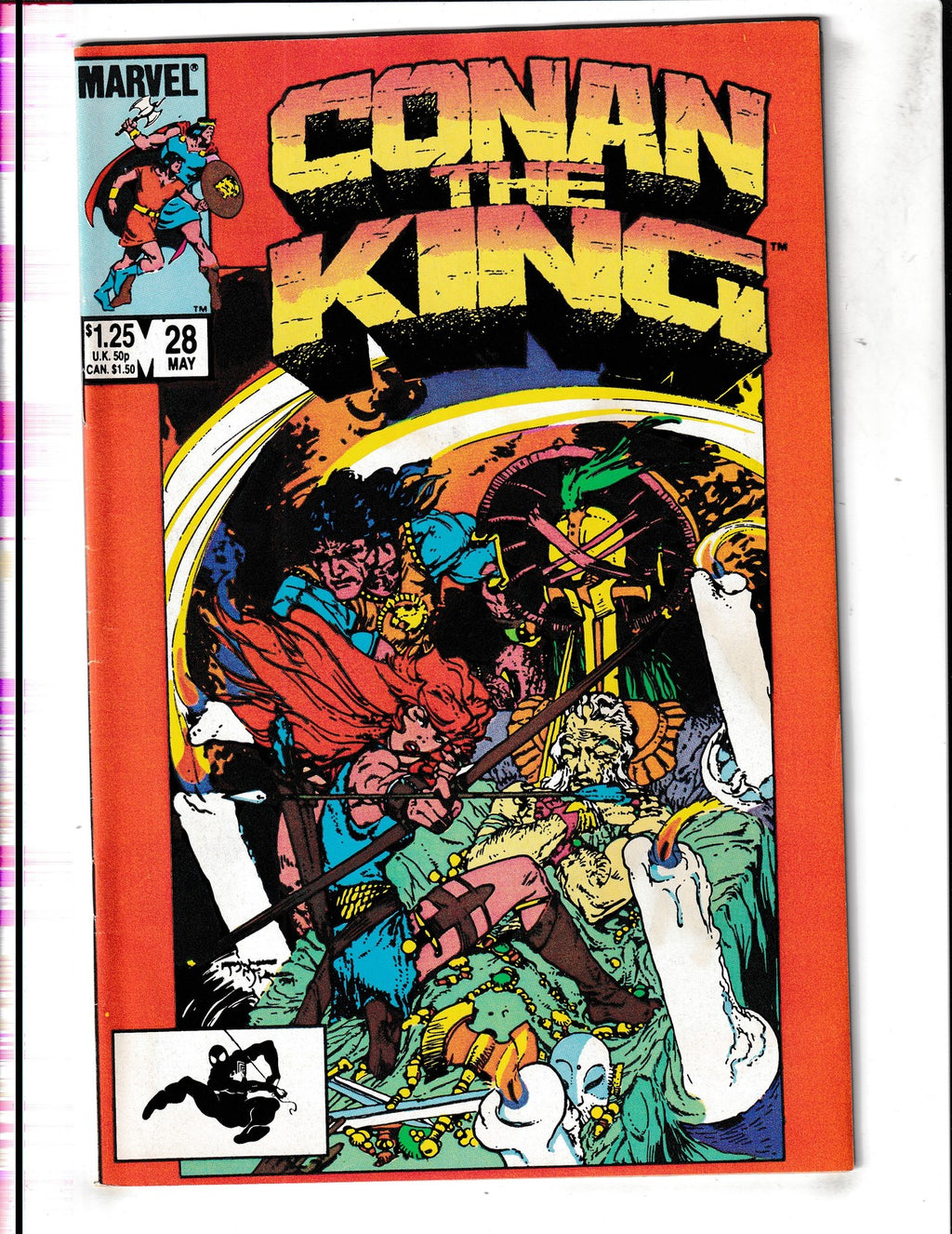 Conan the King #28 (1985) Michael Kaluta Marvel Comics