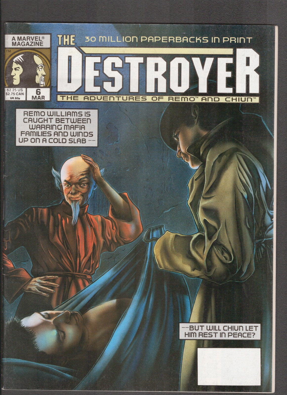 Destroyer #6 (1990) Paul Mounts Marvel Comics