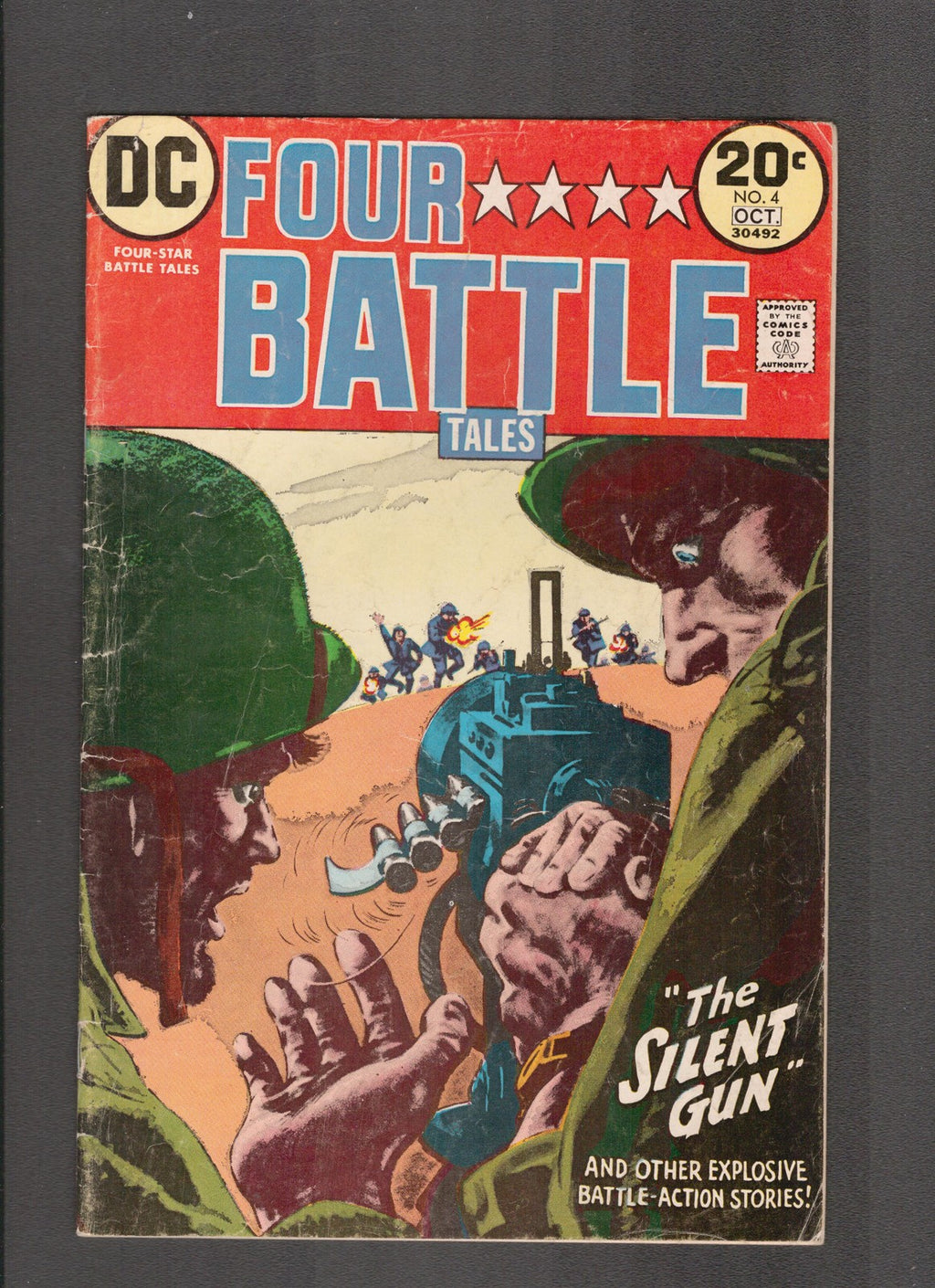 Four Star Battle Tales #4 (1973) Joe Kubert DC Comics