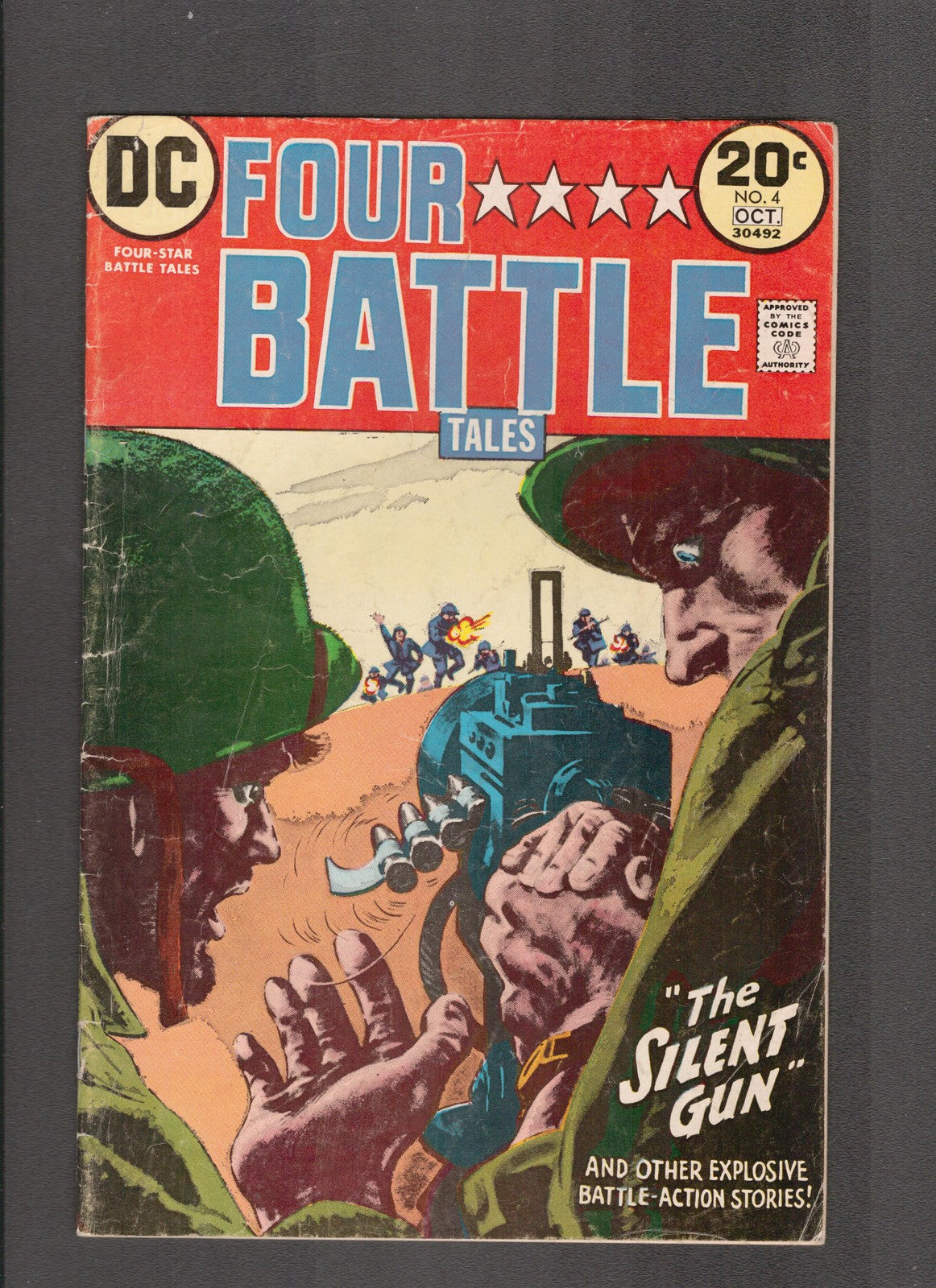 Four Star Battle Tales #4 (1973) Joe Kubert DC Comics