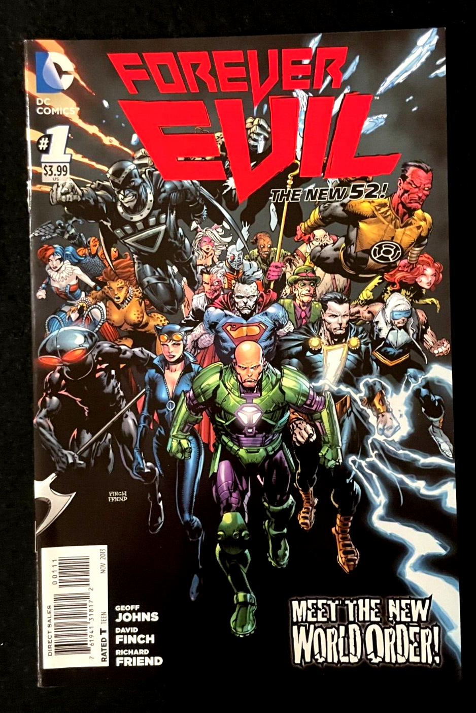 Forever Evil - Lot of 6  #1-3 and #5-7 (missing #4) (2013/14) DC Comics