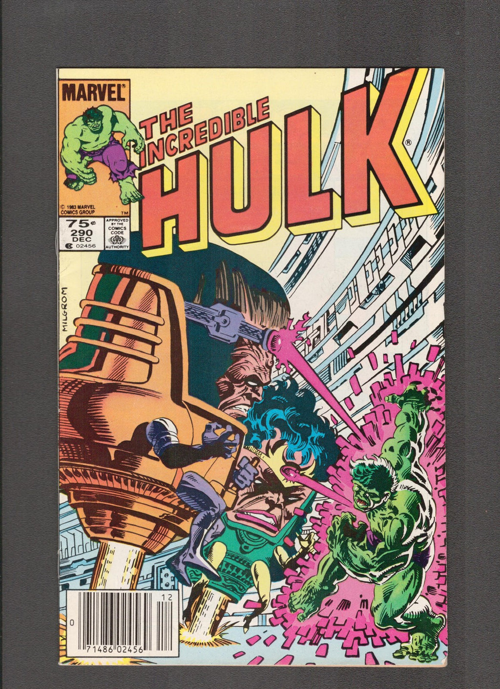Incredible Hulk #290 (1983) Ms. MODOK Appearance Marvel Comics