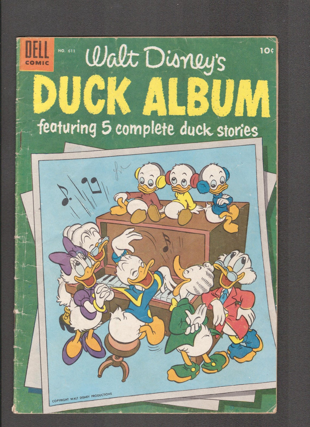 Four Colour #611 (1955) Duck Album Dell Comics