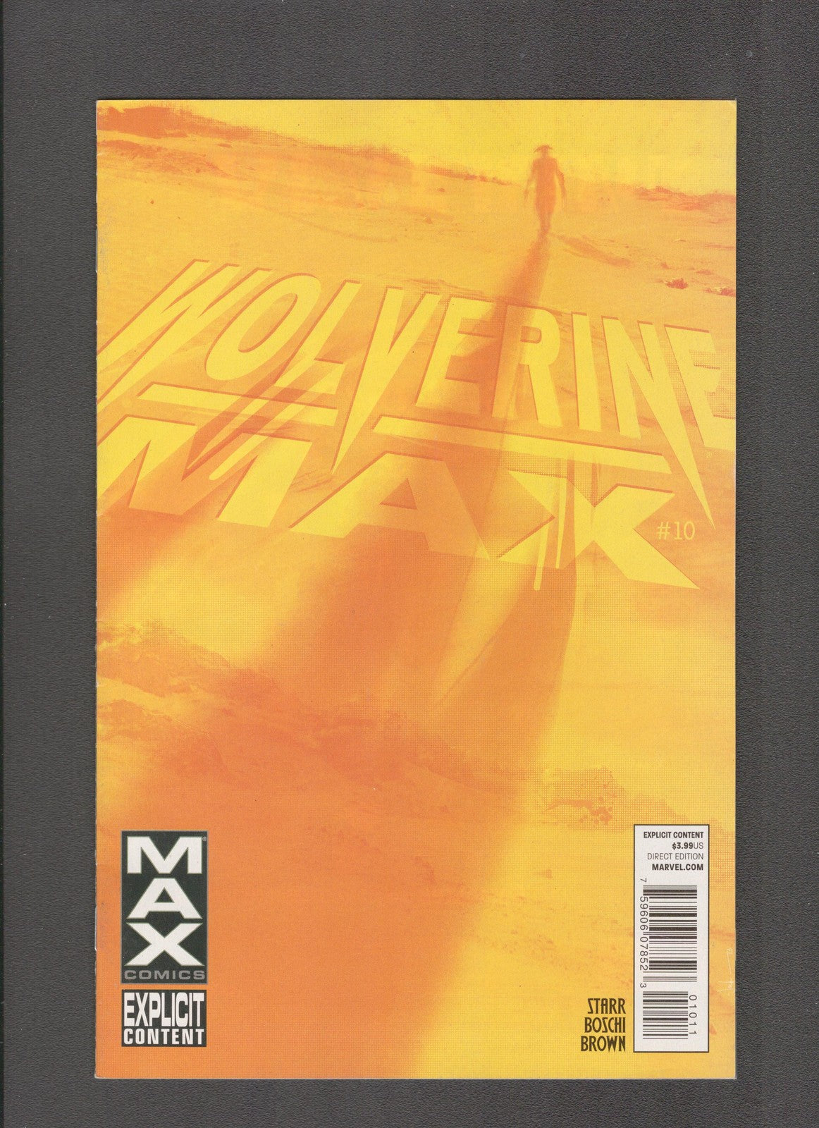 Wolverine MAX #10 (2013) Roland Boschi Max Comics